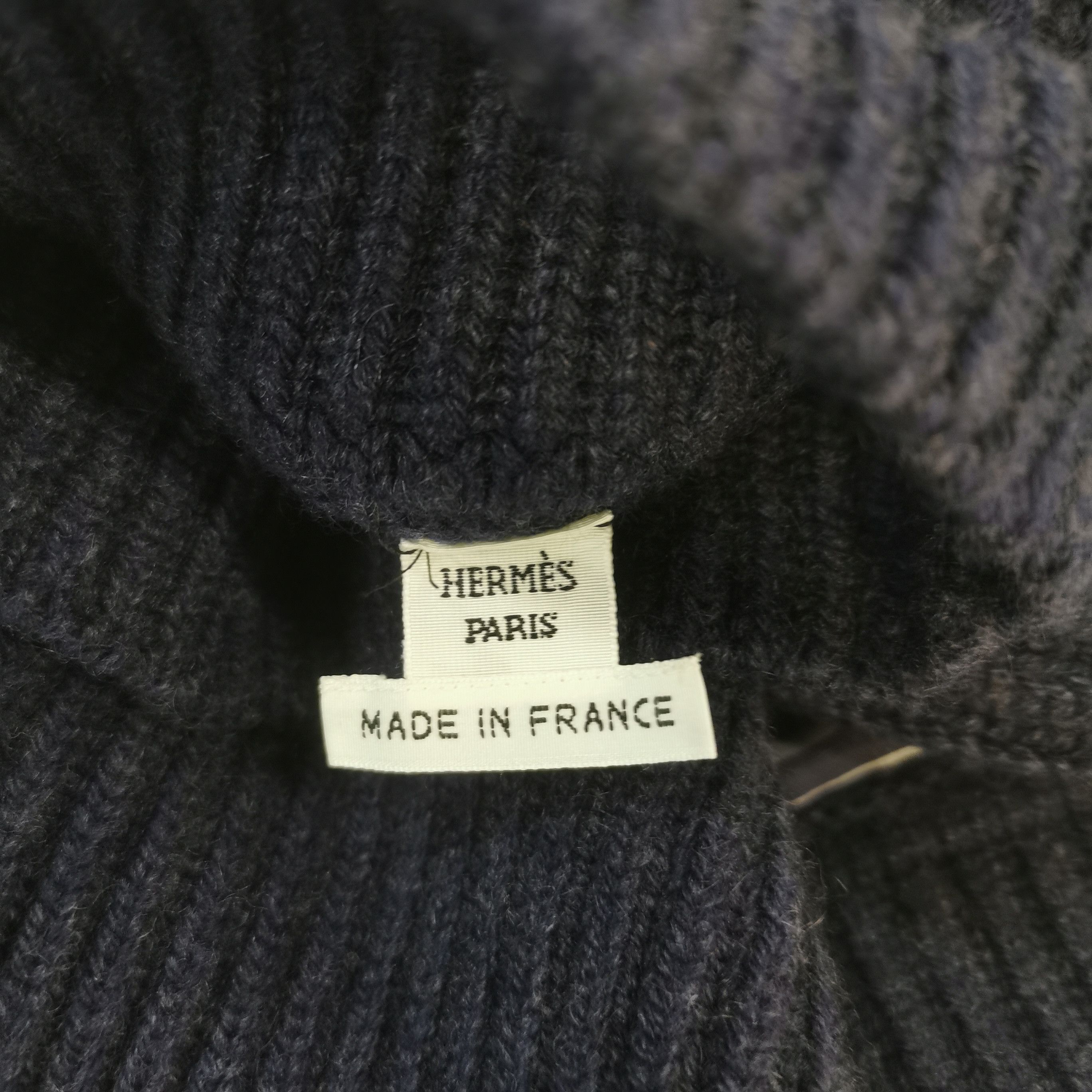Hermes Hermès Silk Print Mock Neck Sweater Size 36 Size XS / US 0-2 / IT 36-38 - 6 Thumbnail