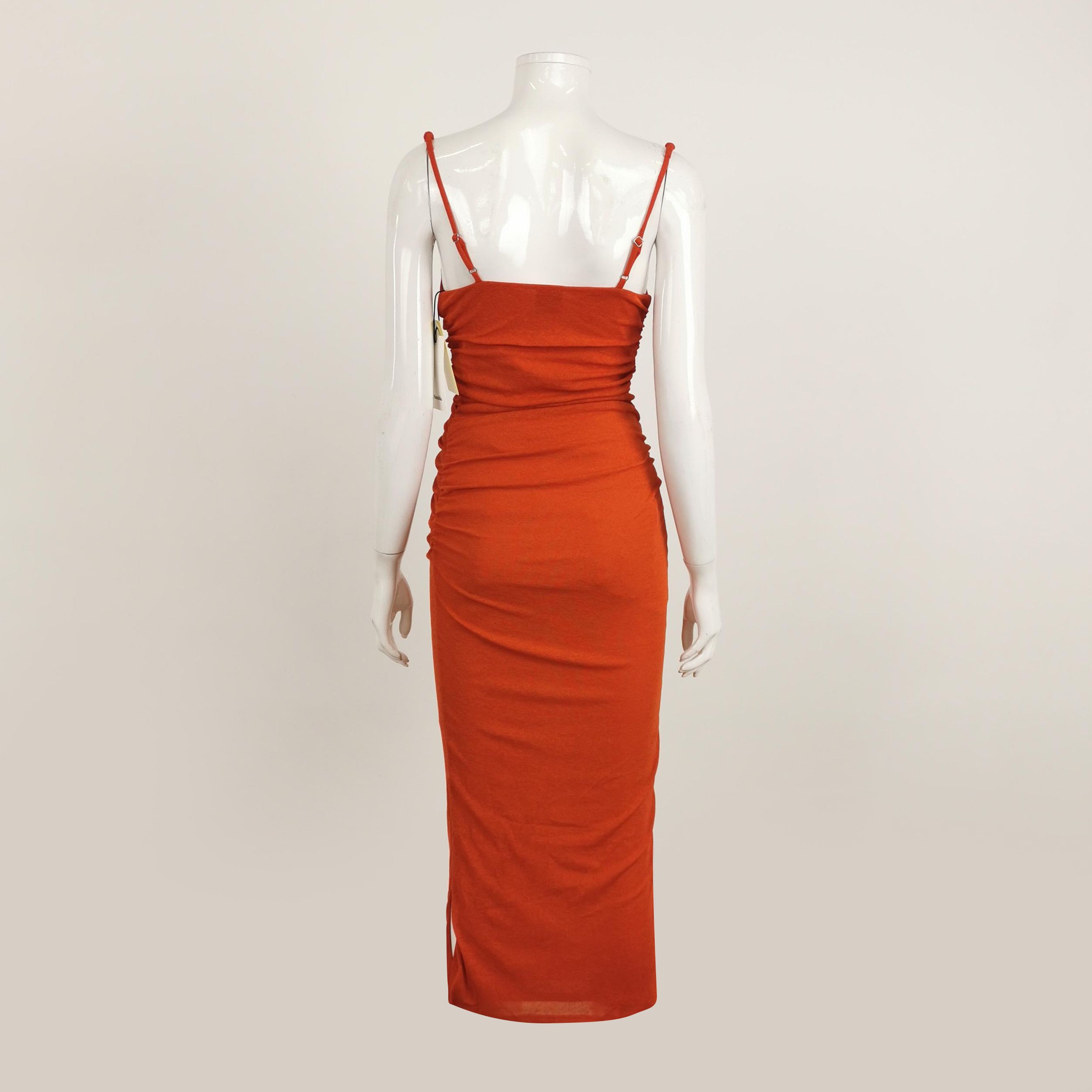 Nanushka Nanushka Ruched Midi Dress Size XS Size XS / US 0-2 / IT 36-38 - 2 Thumbnail