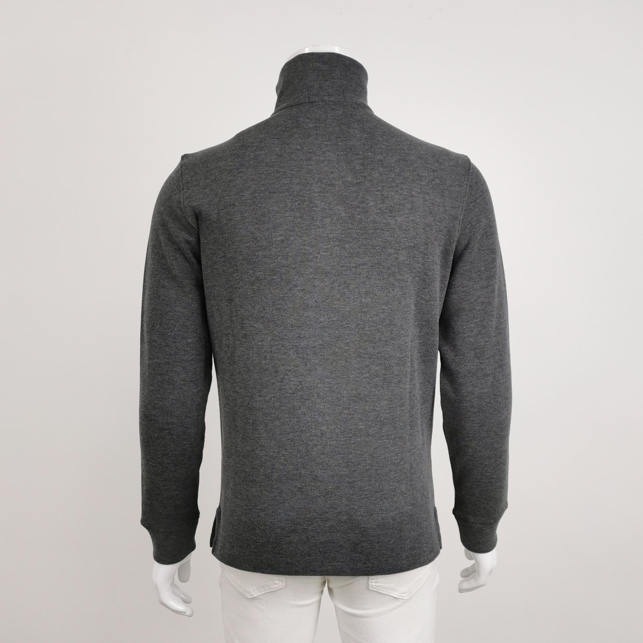 Polo Ralph Lauren Polo Ralph Lauren Grey Quarter Zip Sweater Size S Size US S / EU 44-46 / 1 - 2 Thumbnail