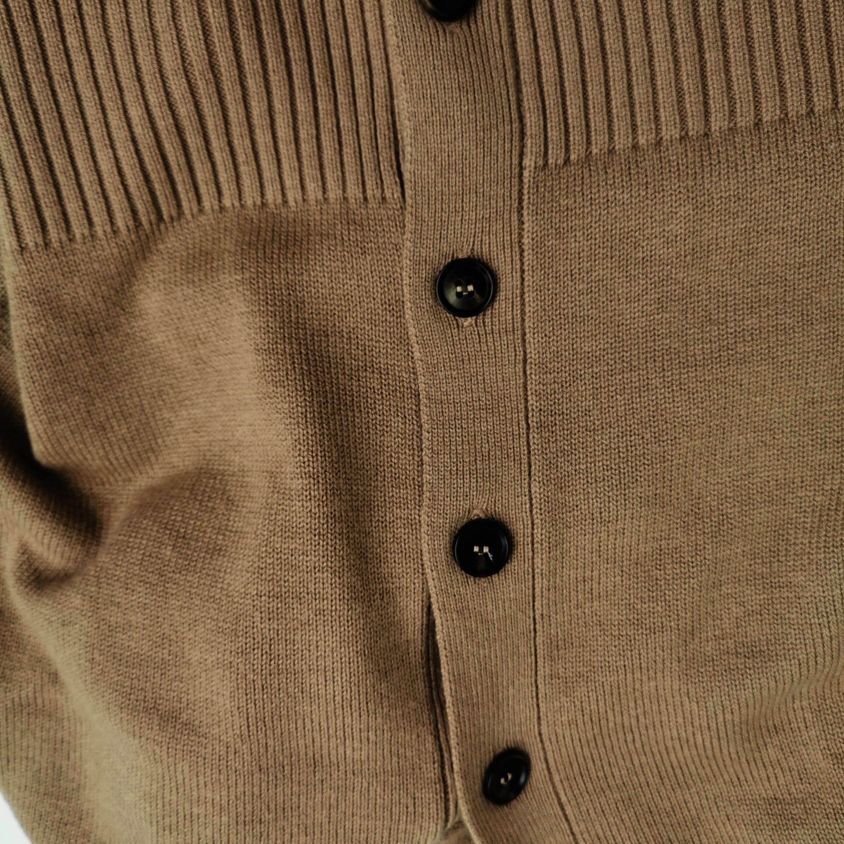 Max Mara 'S MaxMara Wool Logo Patch Cardigan XS Size XS / US 0-2 / IT 36-38 - 4 Thumbnail