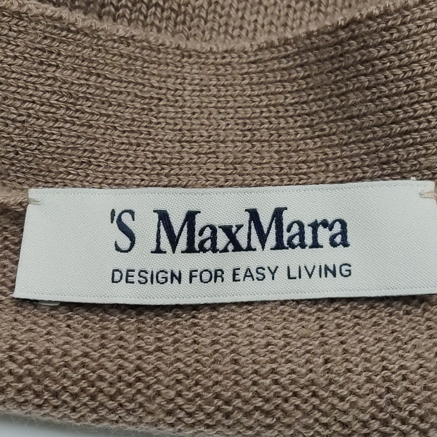 Max Mara 'S MaxMara Wool Logo Patch Cardigan XS Size XS / US 0-2 / IT 36-38 - 6 Thumbnail