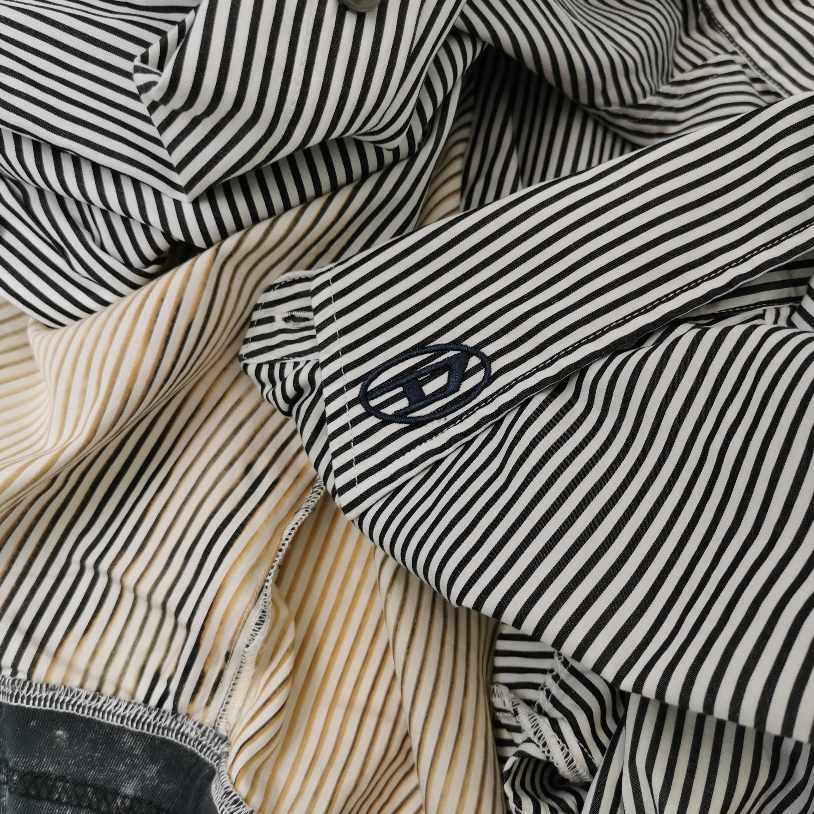 Diesel Diesel Striped Button Up Shirt Size 52 Size US L / EU 52-54 / 3 - 3 Thumbnail