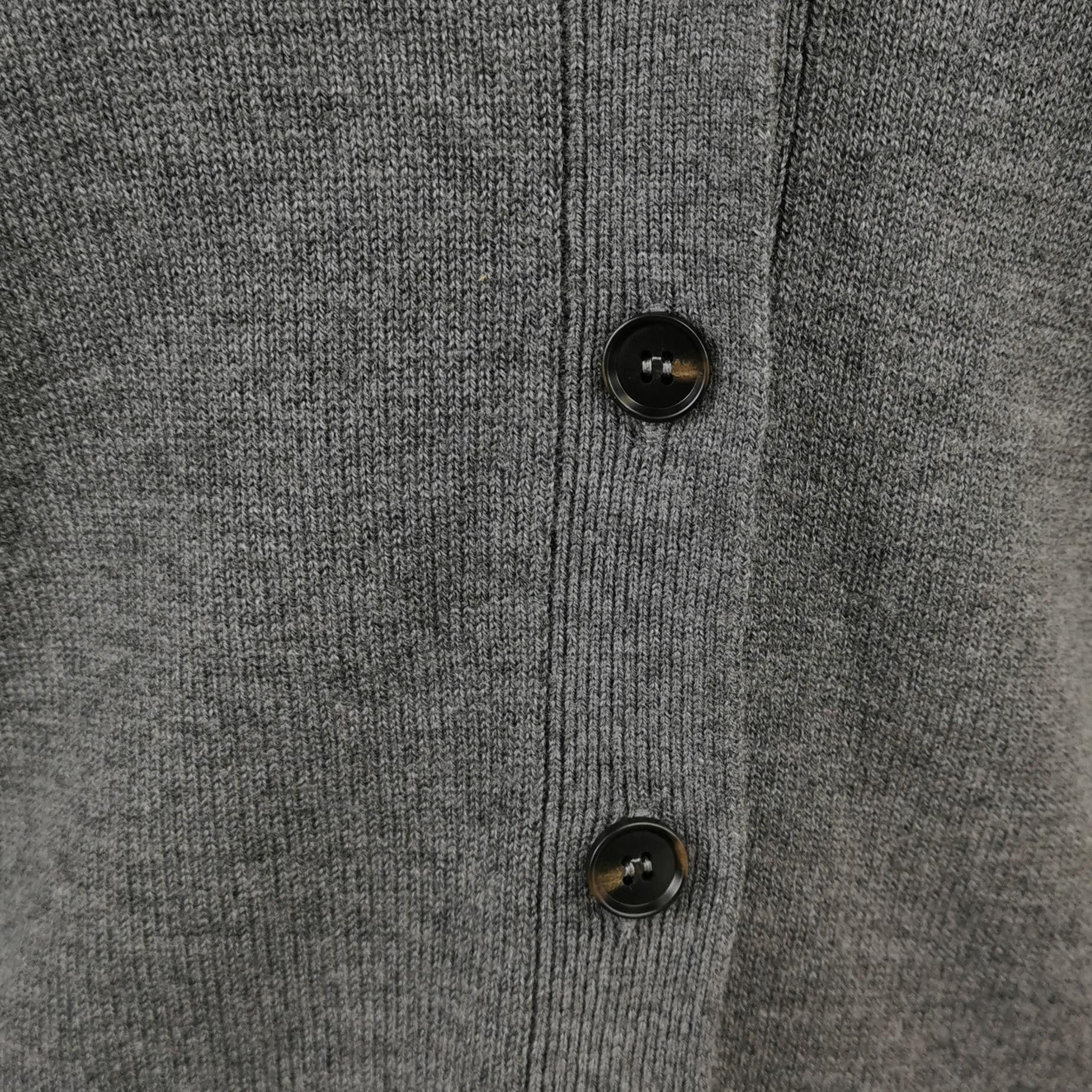 Max Mara 'S MaxMara Elbow Patch Wool Cardigan Size L Size L / US 10 / IT 46 - 4 Thumbnail