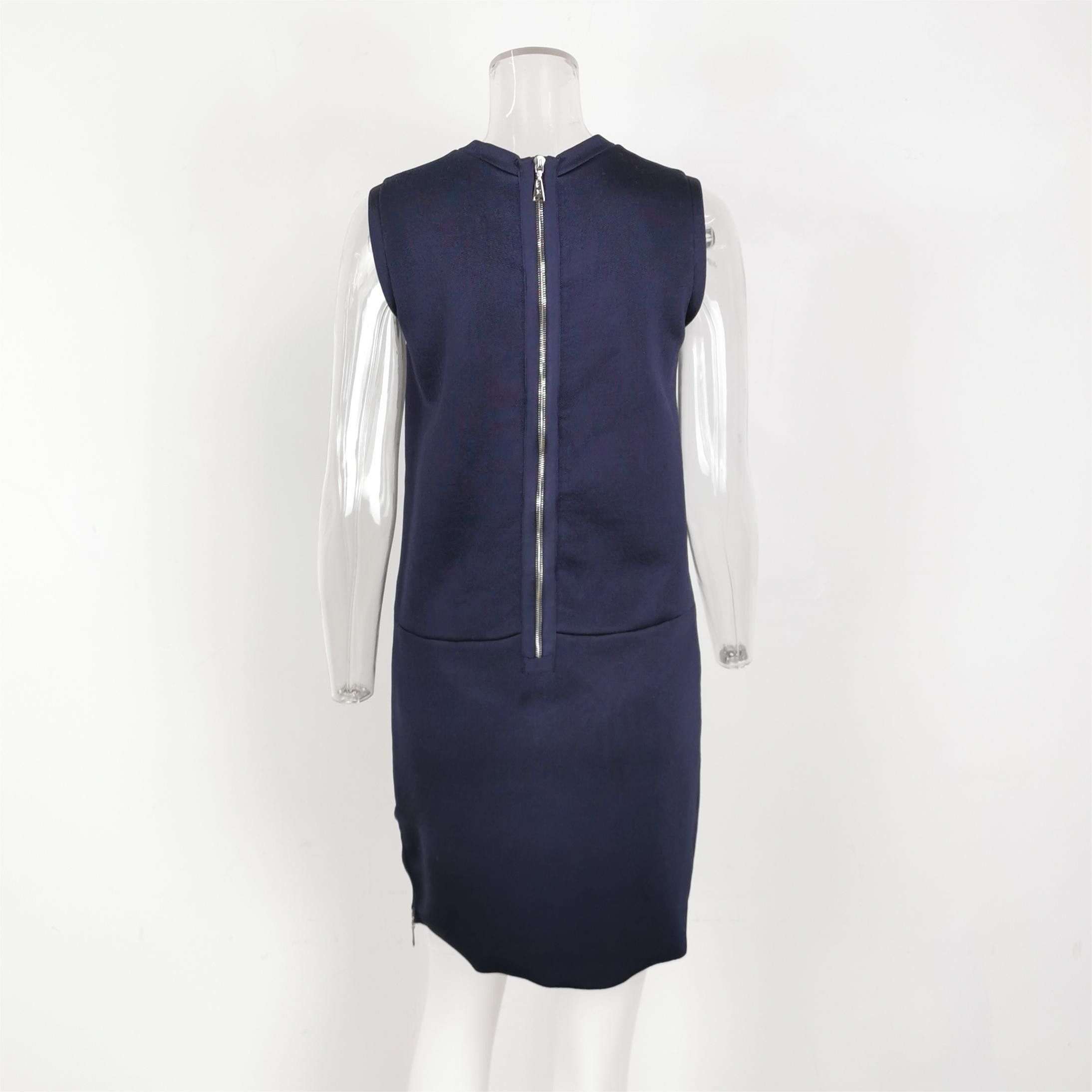 Louis Vuitton Louis Vuitton Diamond Cut-out Midi Dress Size M Size M / US 6-8 / IT 42-44 - 3 Thumbnail