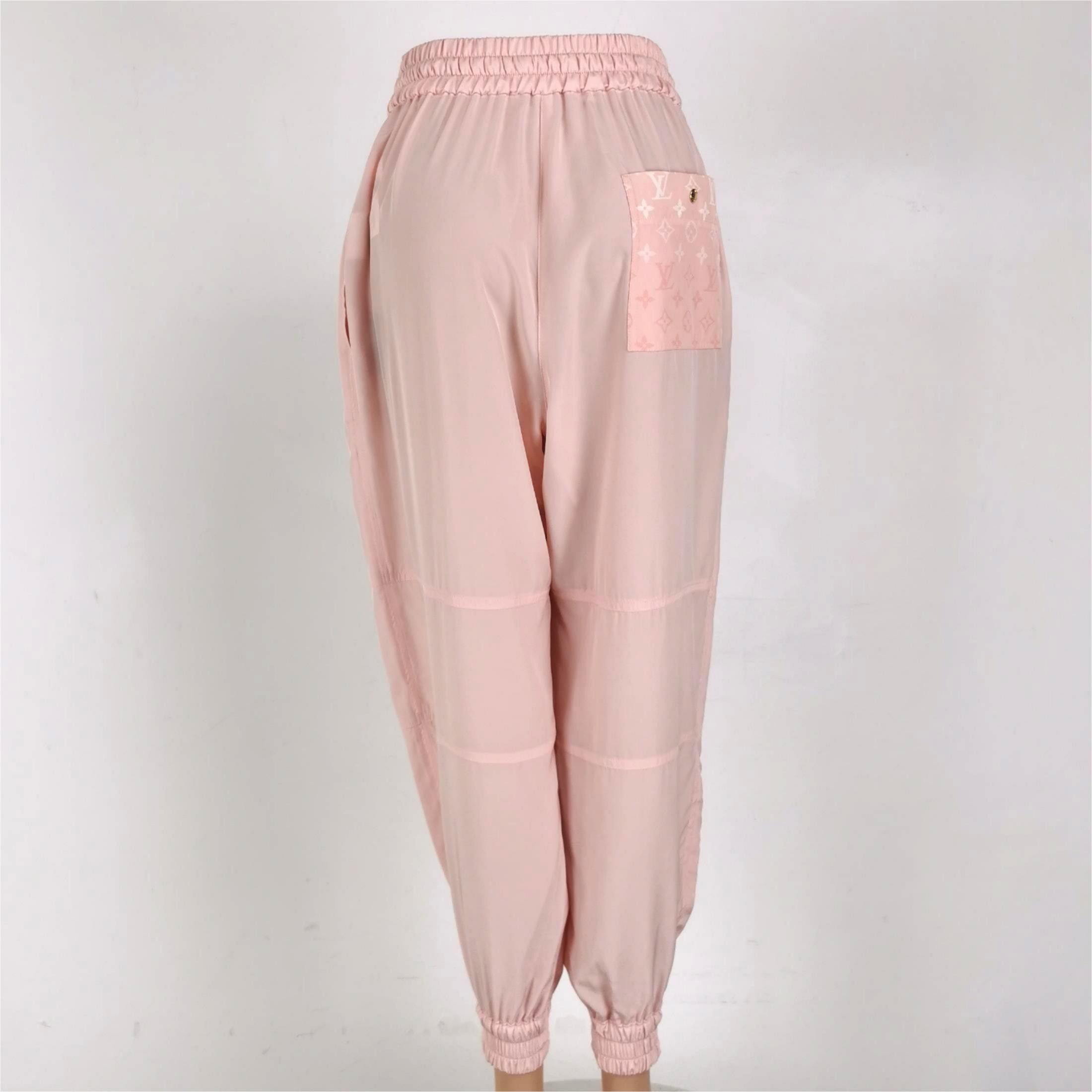 Louis Vuitton Louis Vuitton Silk Jogger Pants Size 34 Size 25" / US 0 / IT 36 - 3 Thumbnail