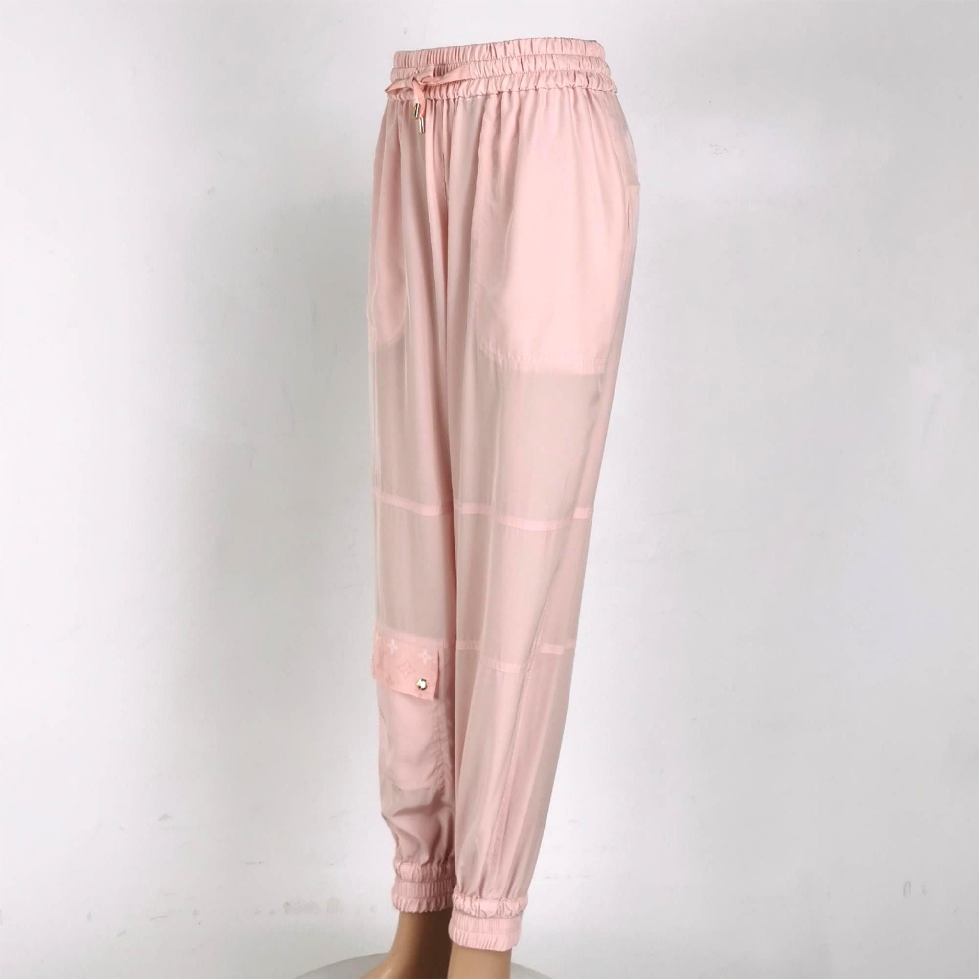 Louis Vuitton Louis Vuitton Silk Jogger Pants Size 34 Size 25" / US 0 / IT 36 - 2 Thumbnail