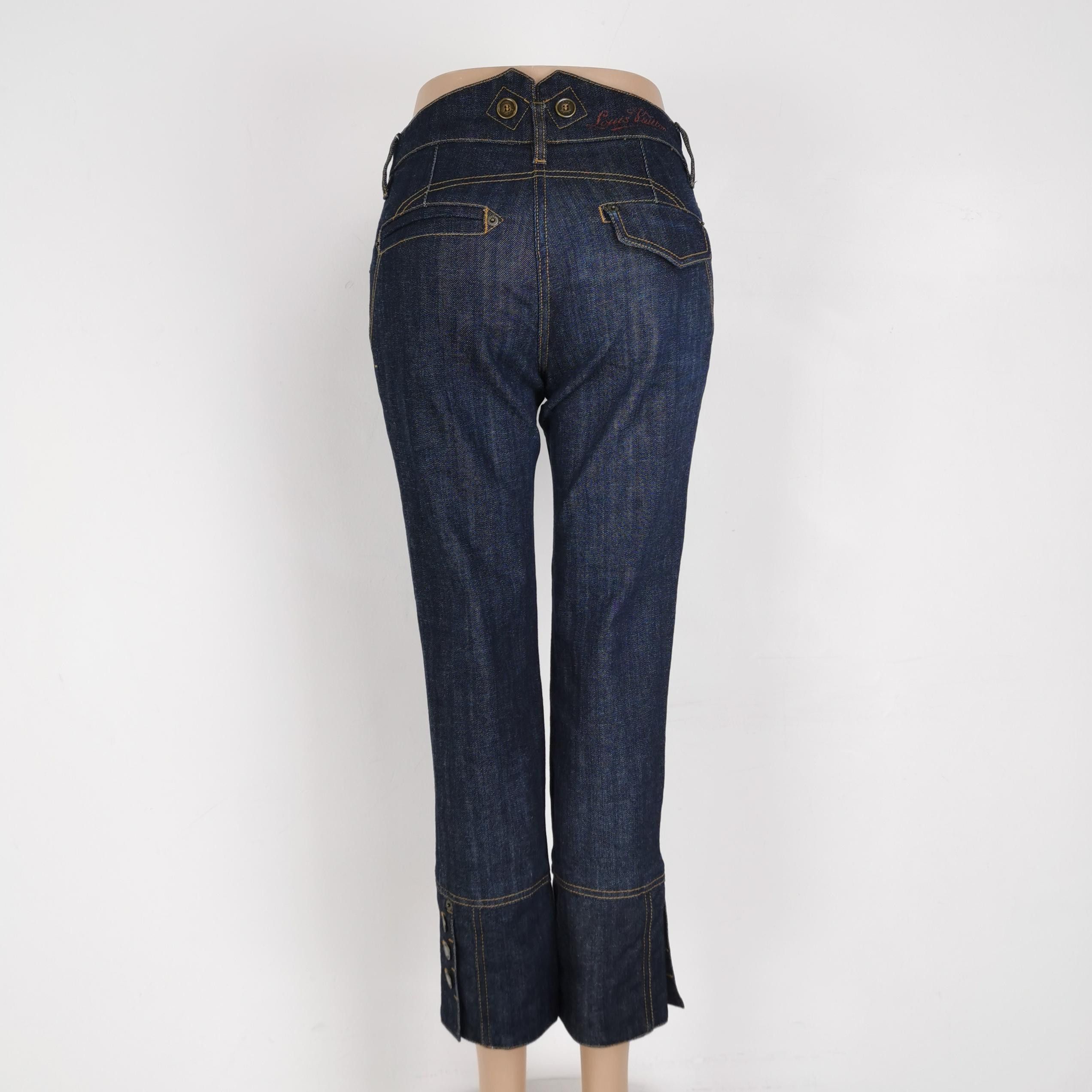 Louis Vuitton Louis Vuitton Seam Detail Trousers Size 36 Size 26" / US 2 / IT 38 - 3 Thumbnail
