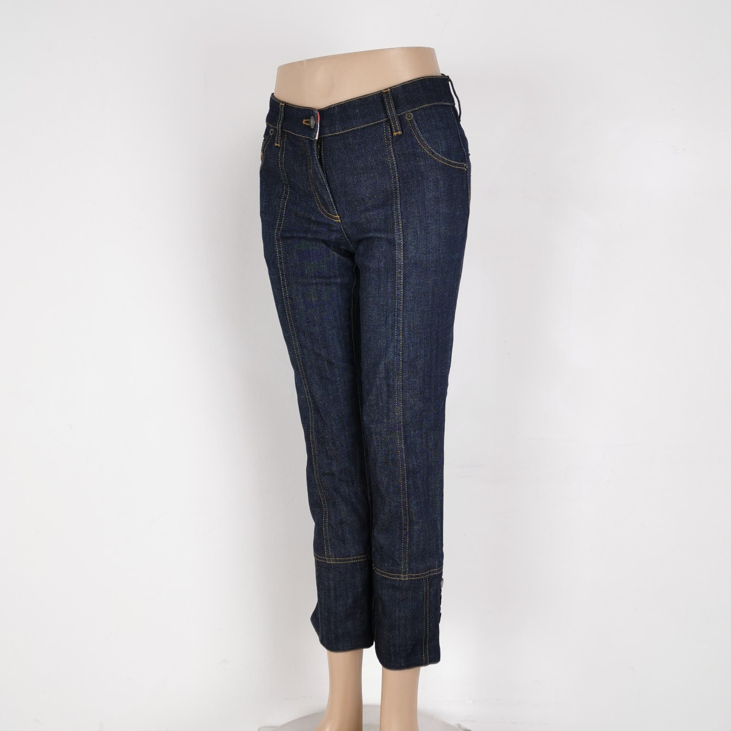 Louis Vuitton Louis Vuitton Seam Detail Trousers Size 36 Size 26" / US 2 / IT 38 - 2 Thumbnail