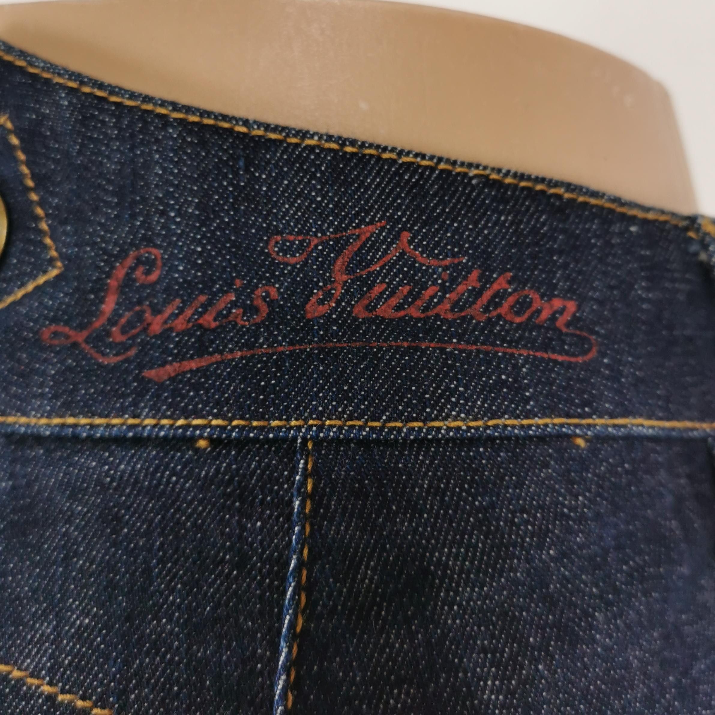 Louis Vuitton Louis Vuitton Seam Detail Trousers Size 36 Size 26" / US 2 / IT 38 - 4 Thumbnail