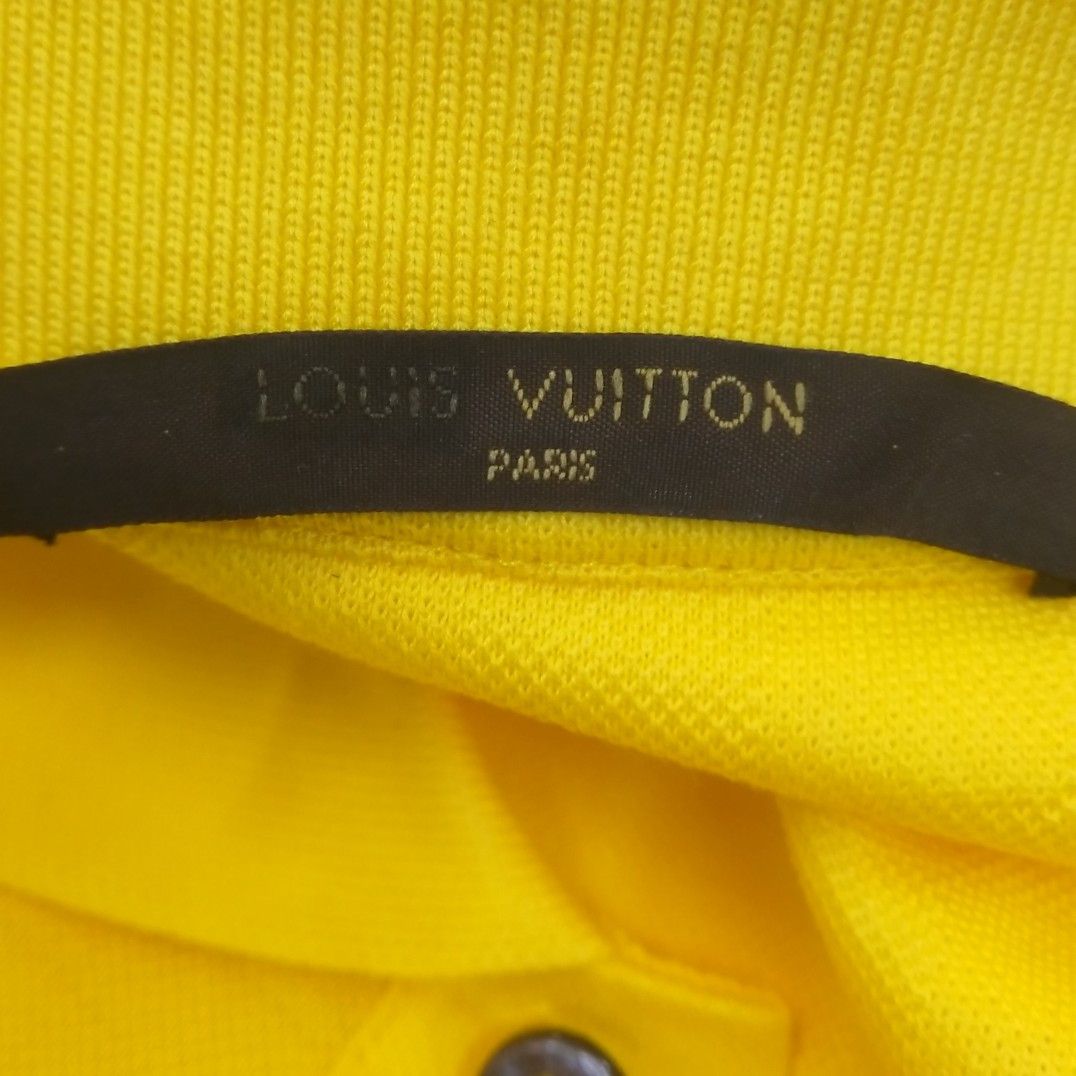 Louis Vuitton Louis Vuitton Yellow Polo Shirt Size M Size US M / EU 48-50 / 2 - 5 Thumbnail