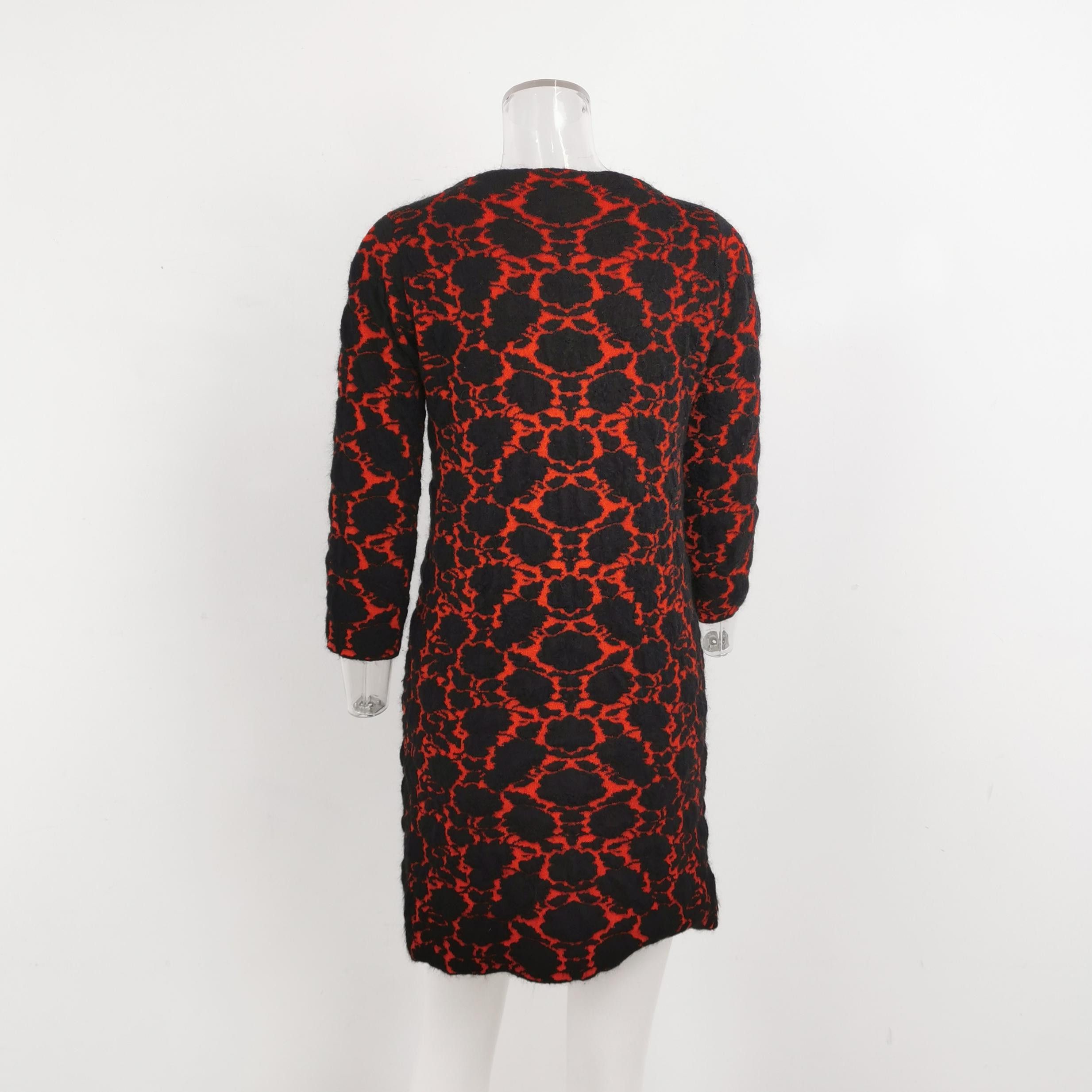 Louis Vuitton Louis Vuitton Patterned Knit Mini Dress XS Size XS / US 0-2 / IT 36-38 - 3 Thumbnail