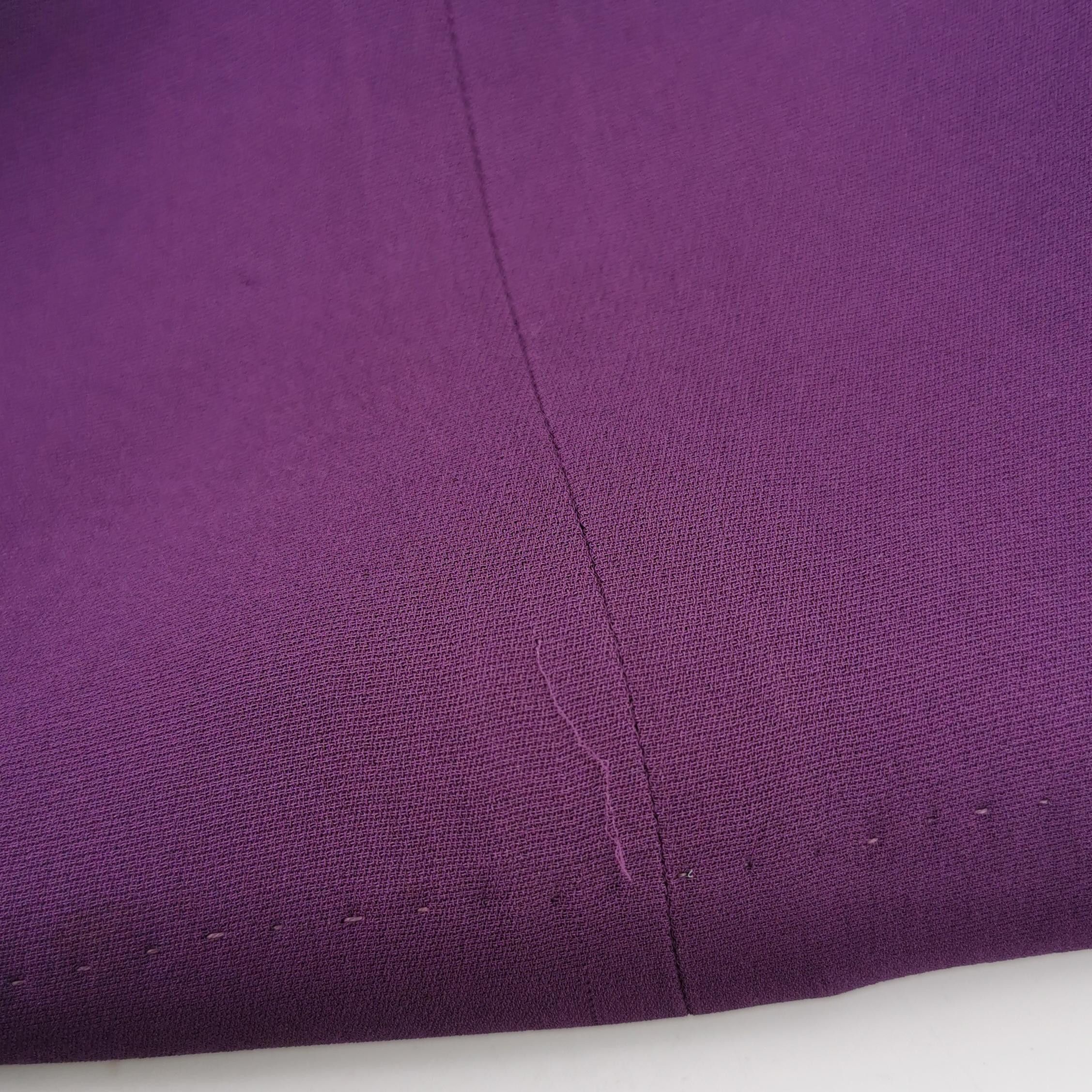 Louis Vuitton Louis Vuitton Silk Pleated Slit Skirt Size 34 Size 25" / US 0 / IT 36 - 4 Thumbnail