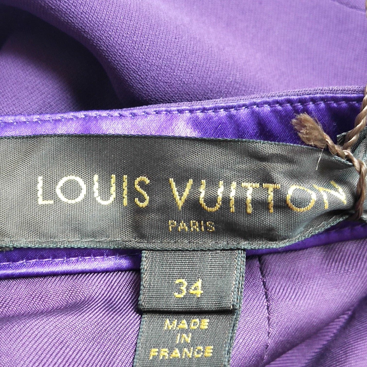 Louis Vuitton Louis Vuitton Silk Pleated Slit Skirt Size 34 Size 25" / US 0 / IT 36 - 7 Thumbnail