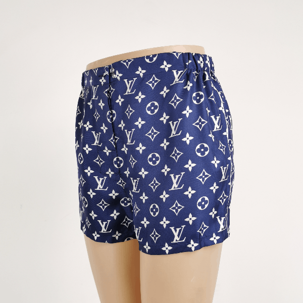 Louis Vuitton Louis Vuitton Monogram Silk Shorts Size 34 Size 24" / US 00 / IT 34 - 2 Thumbnail