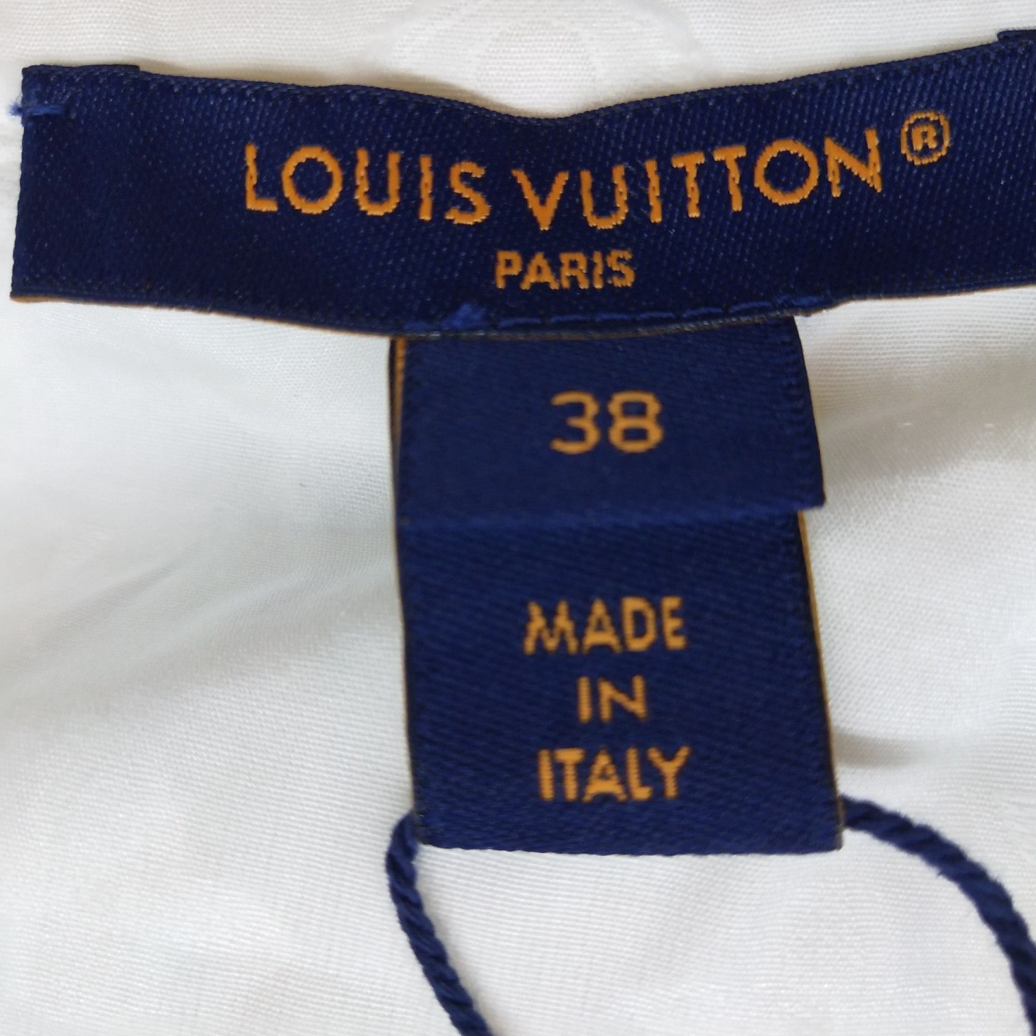 Louis Vuitton Louis Vuitton Monogram White Blouse Size FR 38 Size S / US 4 / IT 40 - 7 Thumbnail