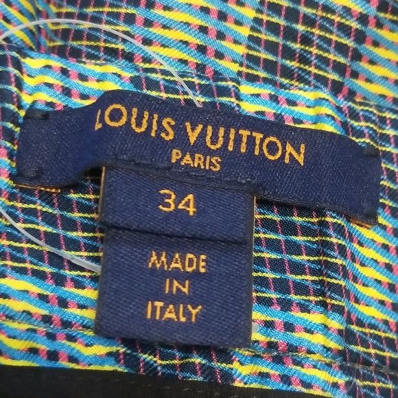 Louis Vuitton Louis Vuitton Checkered Silk Shorts FR 34 Size 25" / US 0 / IT 36 - 4 Thumbnail