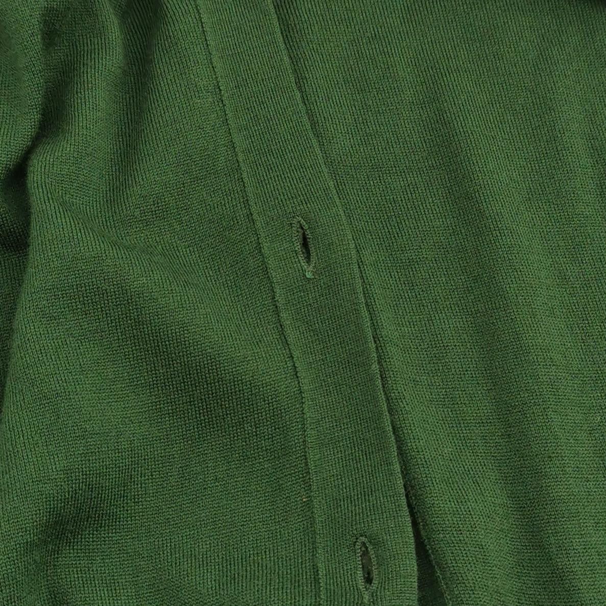 Louis Vuitton Louis Vuitton Green Wool V-Neck Cardigan Size M Size M / US 6-8 / IT 42-44 - 5 Thumbnail