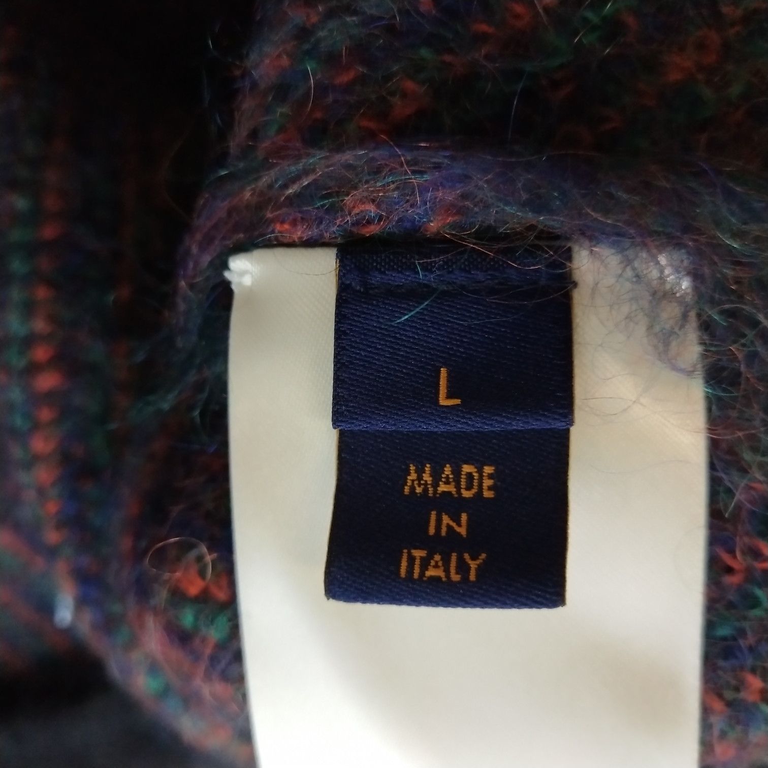 Louis Vuitton Louis Vuitton Mohair Butterfly Knit Sweater Size L Size US L / EU 52-54 / 3 - 7 Thumbnail