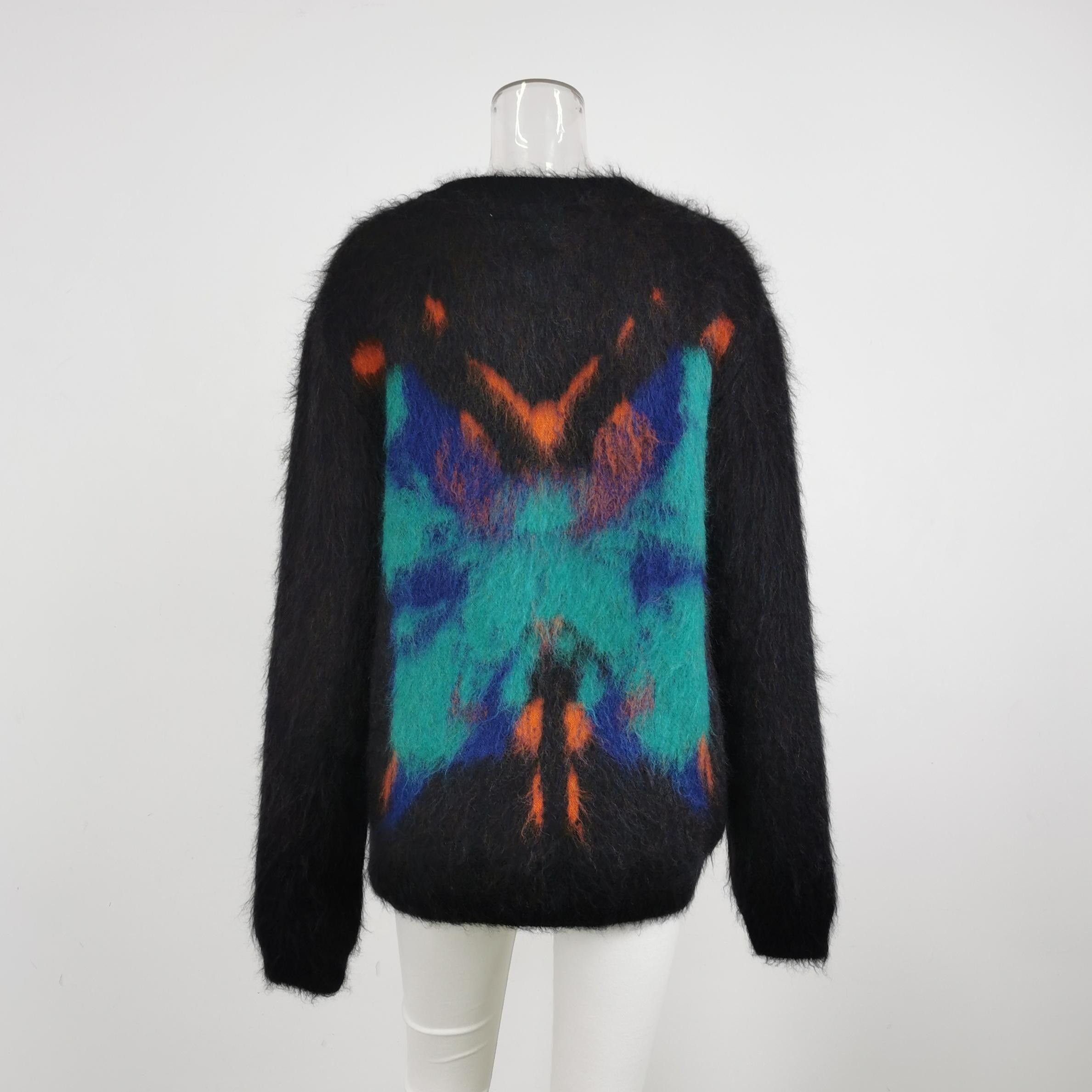 Louis Vuitton Louis Vuitton Mohair Butterfly Knit Sweater Size L Size US L / EU 52-54 / 3 - 3 Thumbnail