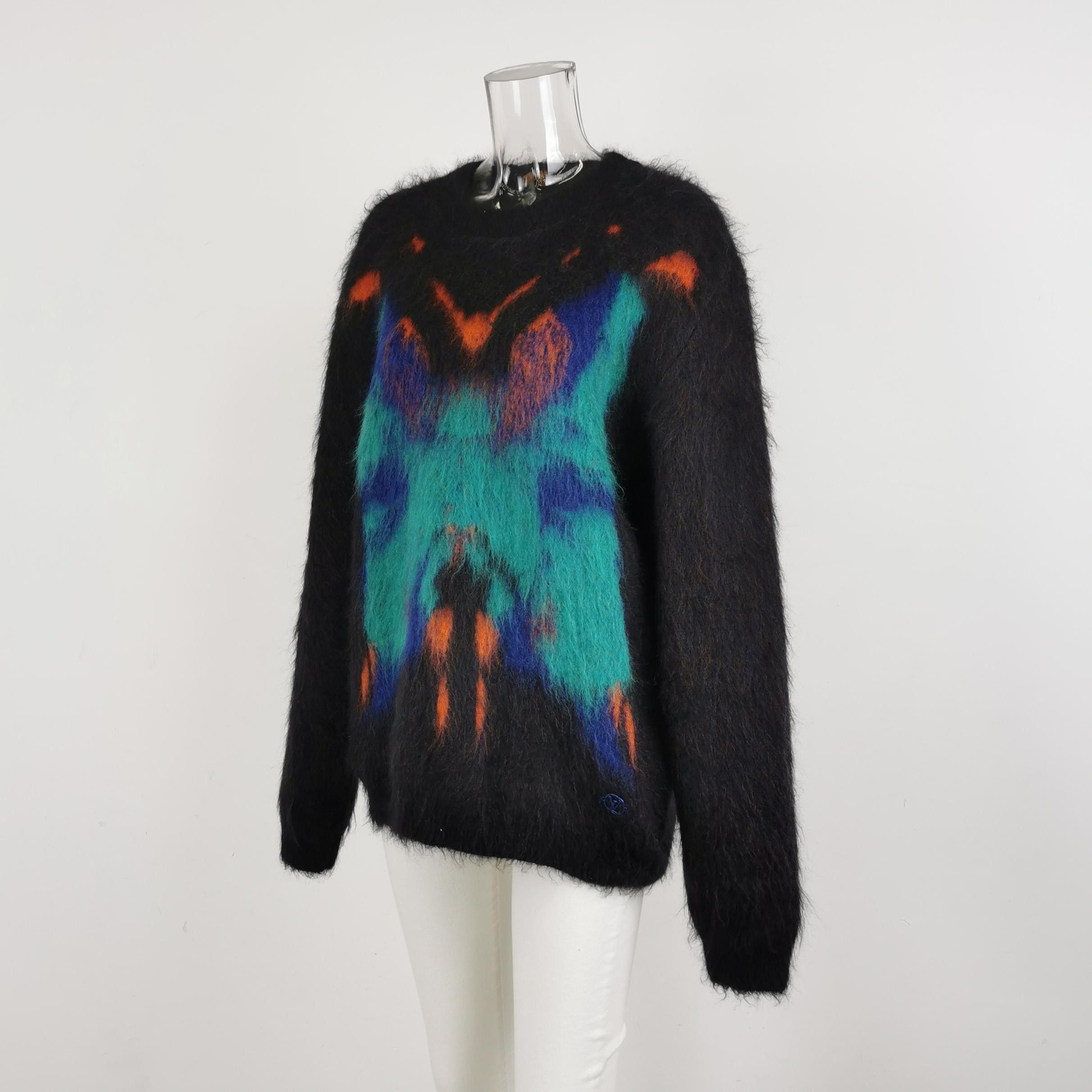 Louis Vuitton Louis Vuitton Mohair Butterfly Knit Sweater Size L Size US L / EU 52-54 / 3 - 2 Thumbnail