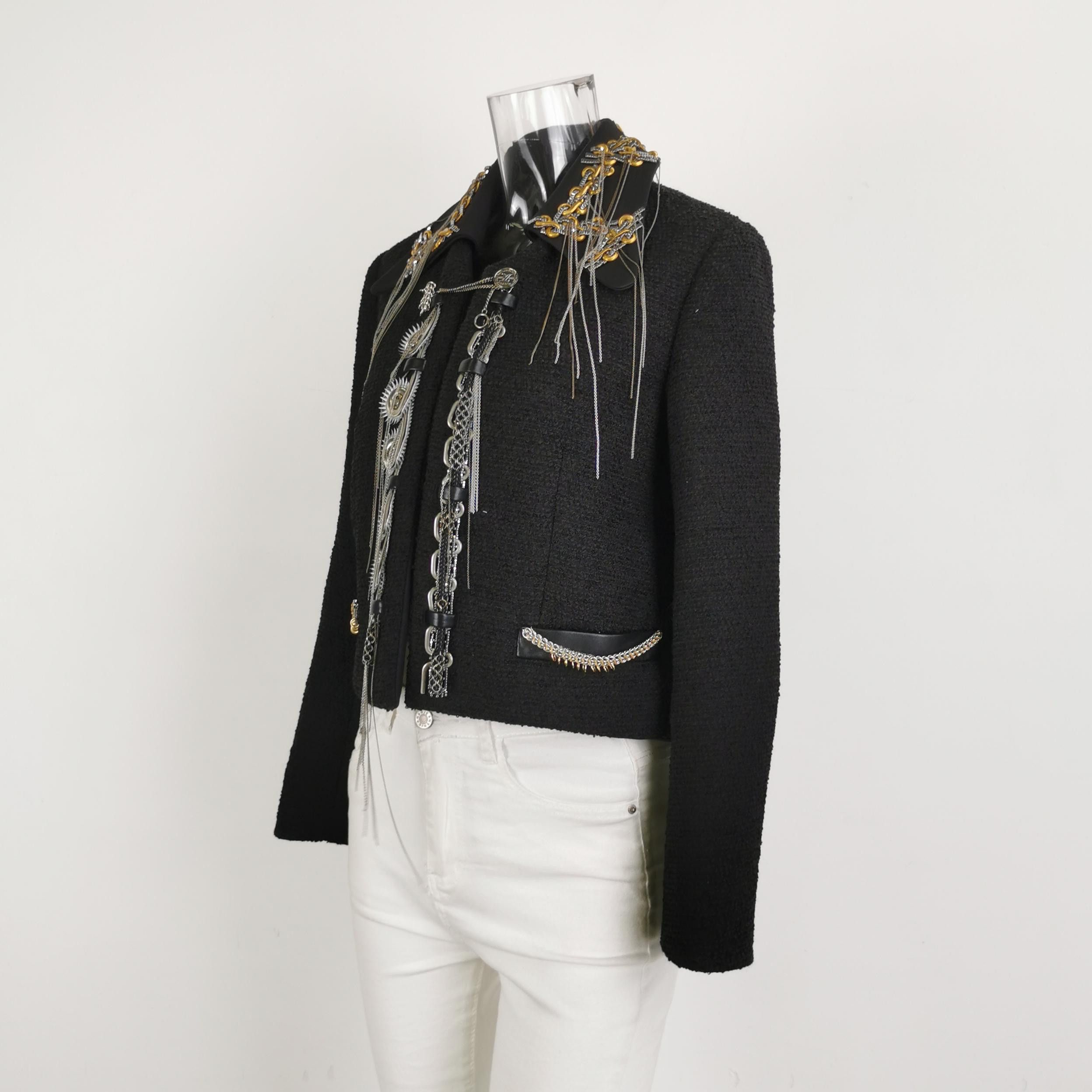 Louis Vuitton Louis Vuitton Chain Embellished Jacket Size 38 Size S / US 4 / IT 40 - 2 Thumbnail