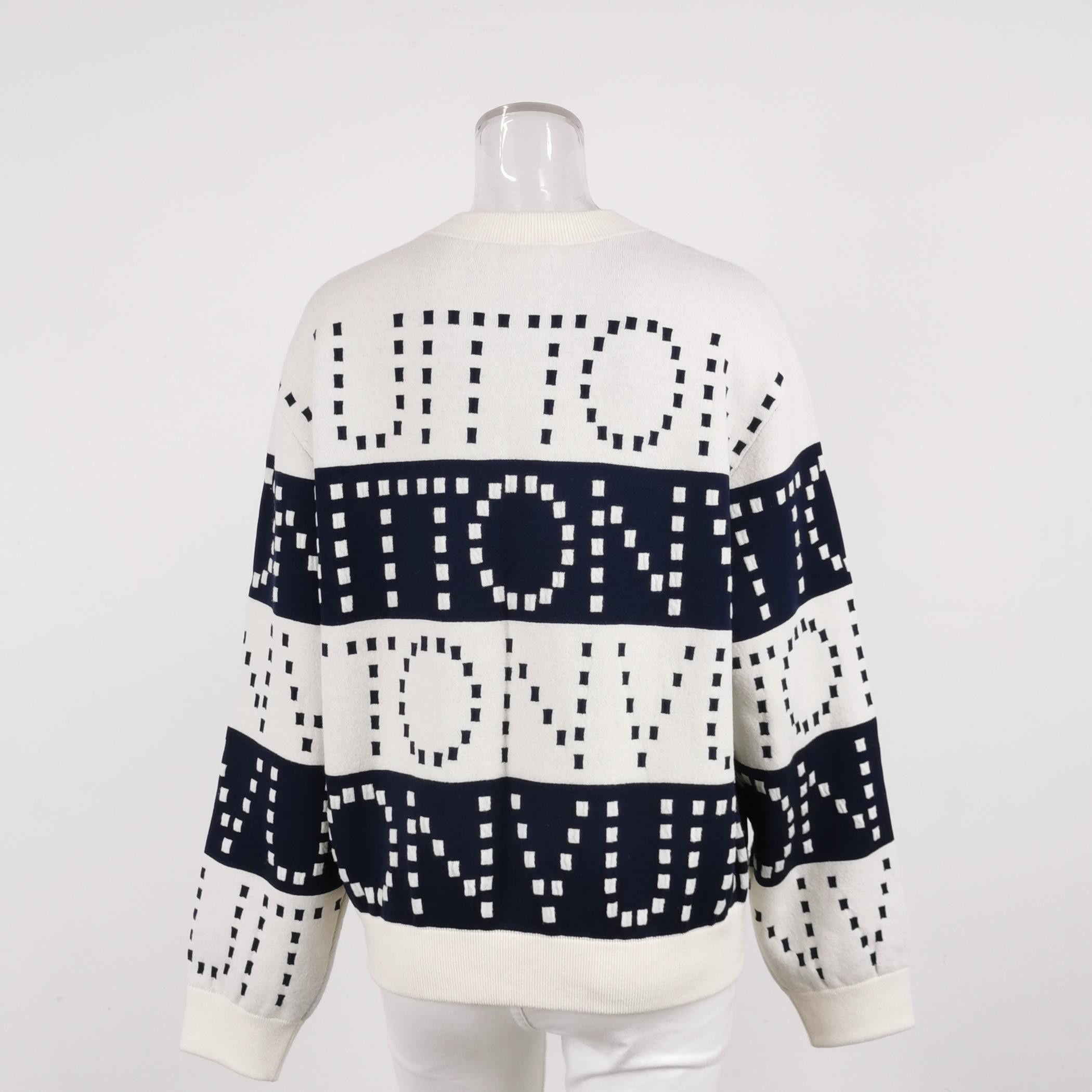 Louis Vuitton Louis Vuitton Monogram Logo Sweater Size M Size US M / EU 48-50 / 2 - 3 Thumbnail
