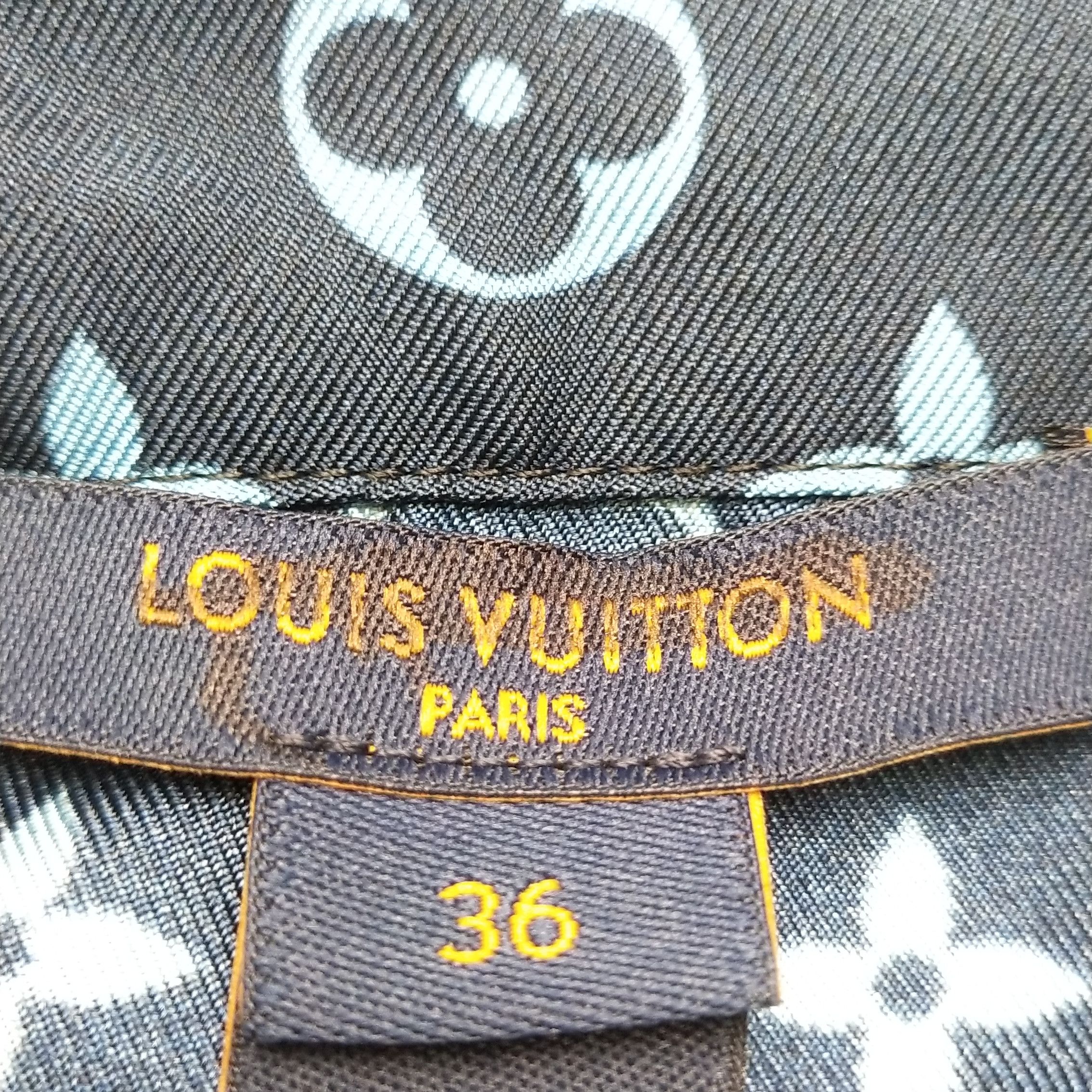 Louis Vuitton Louis Vuitton Monogram Silk Button Up Size 36 Size XS / US 0-2 / IT 36-38 - 11 Thumbnail