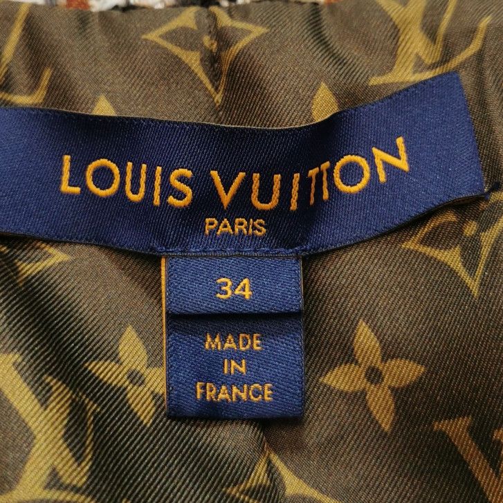 Louis Vuitton Louis Vuitton Checkered Logo Patch Blazer Size 34 Size XS / US 0-2 / IT 36-38 - 7 Thumbnail