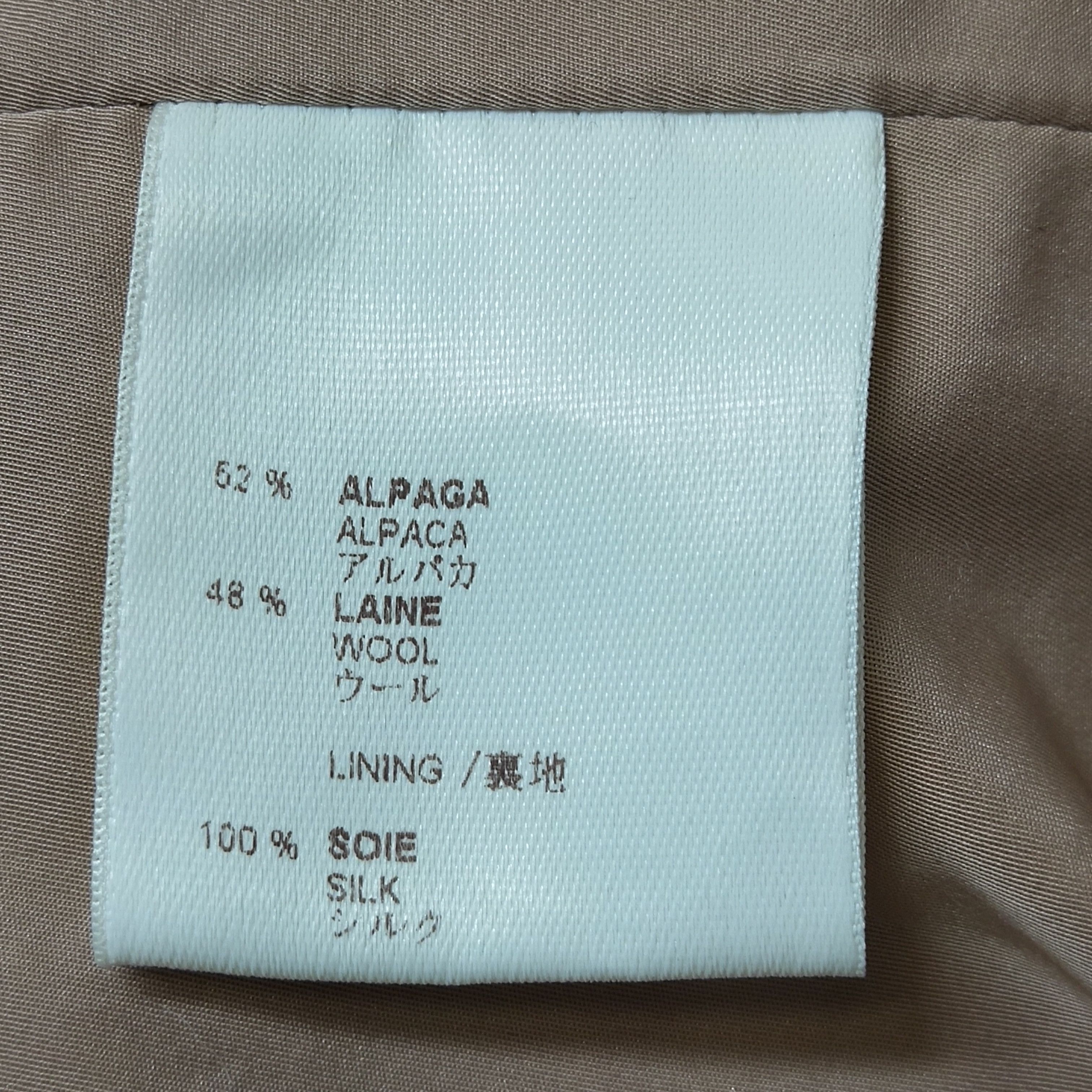 Louis Vuitton Louis Vuitton Alpaca Wool Belted Coat Size 36 Size XS / US 0-2 / IT 36-38 - 6 Thumbnail