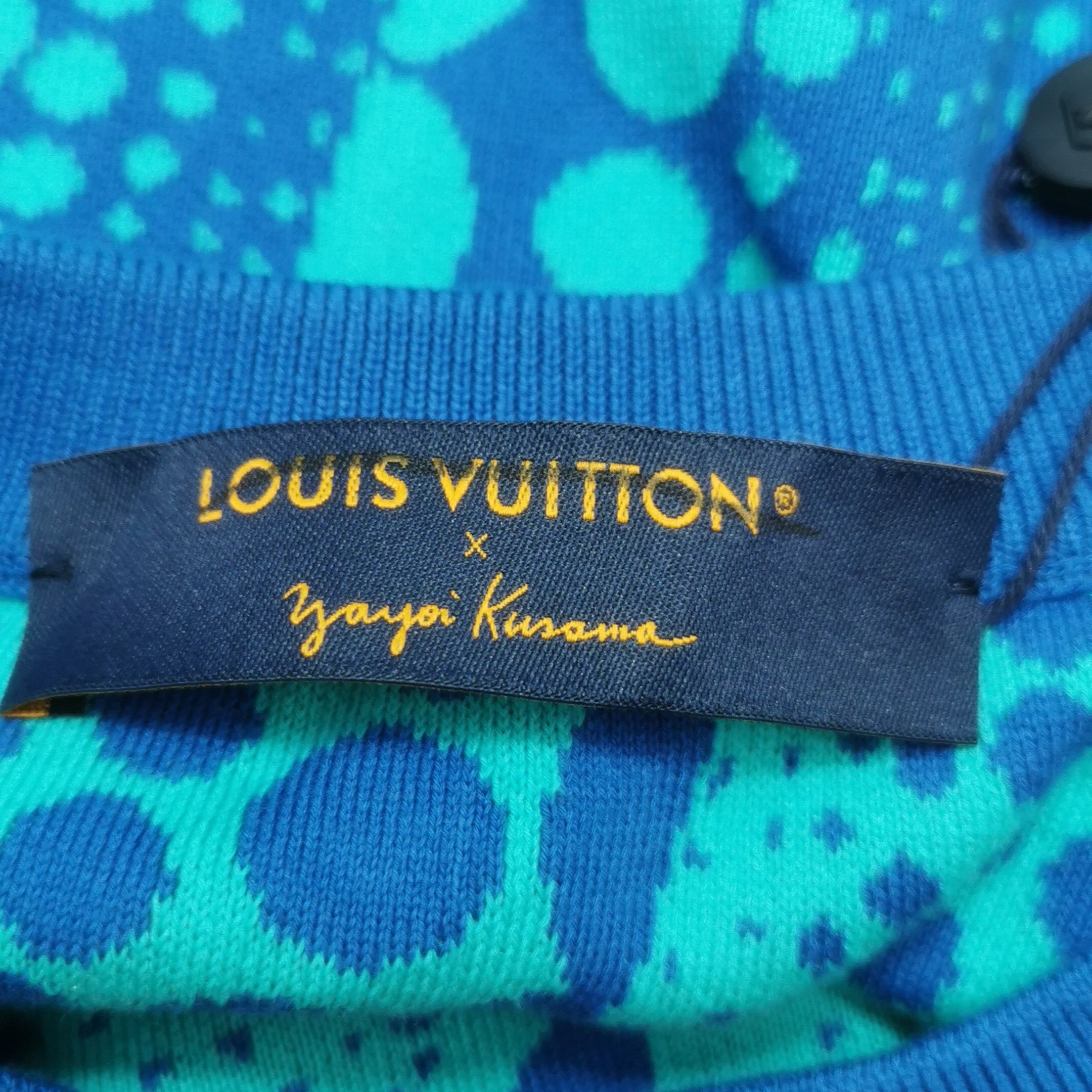 Louis Vuitton Louis Vuitton x Yayoi Kusama Polka Dot Knit Shirt Size M Size US M / EU 48-50 / 2 - 10 Thumbnail
