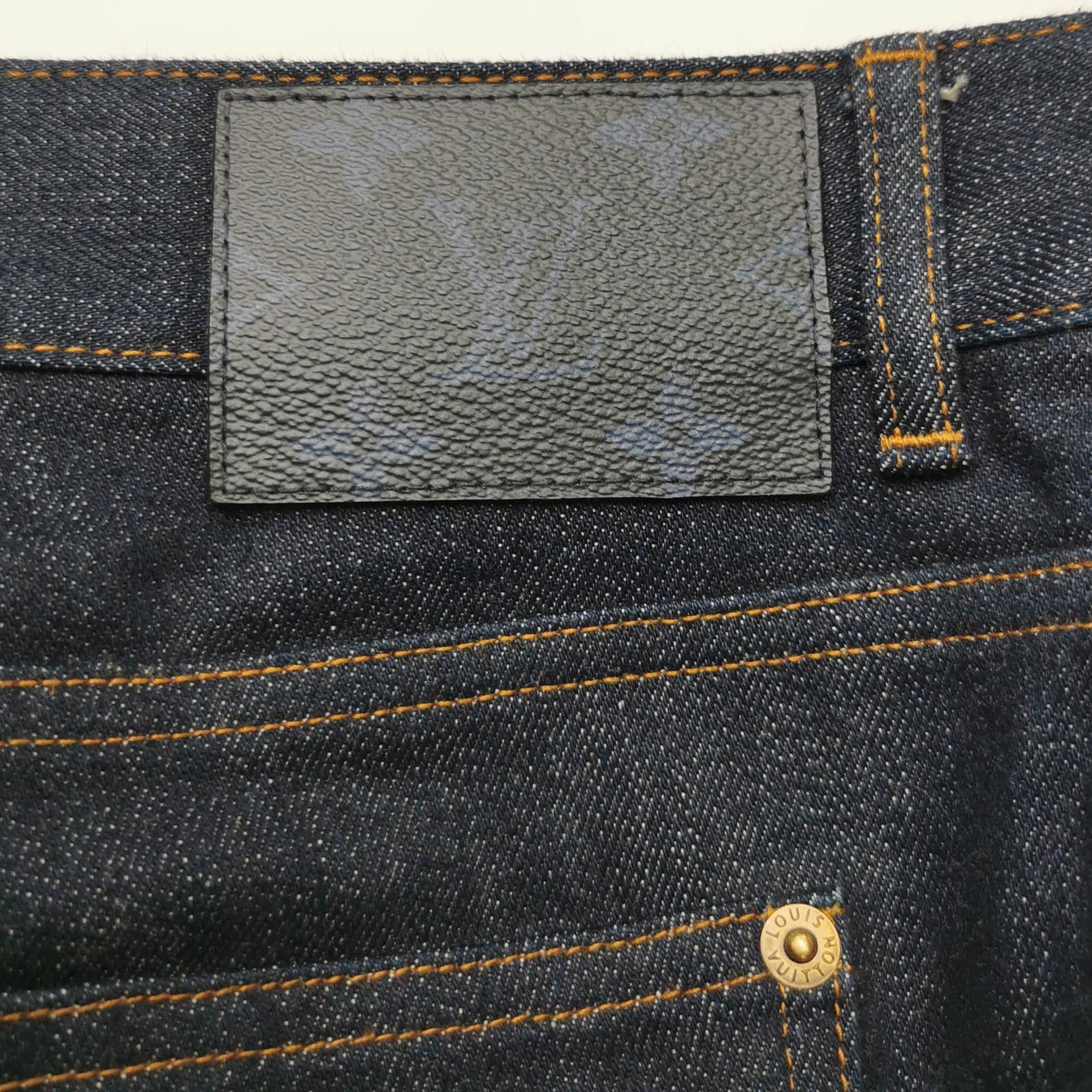 Louis Vuitton Louis Vuitton Slim Stretch Jeans Size 30 Size US 30 / EU 46 - 3 Thumbnail