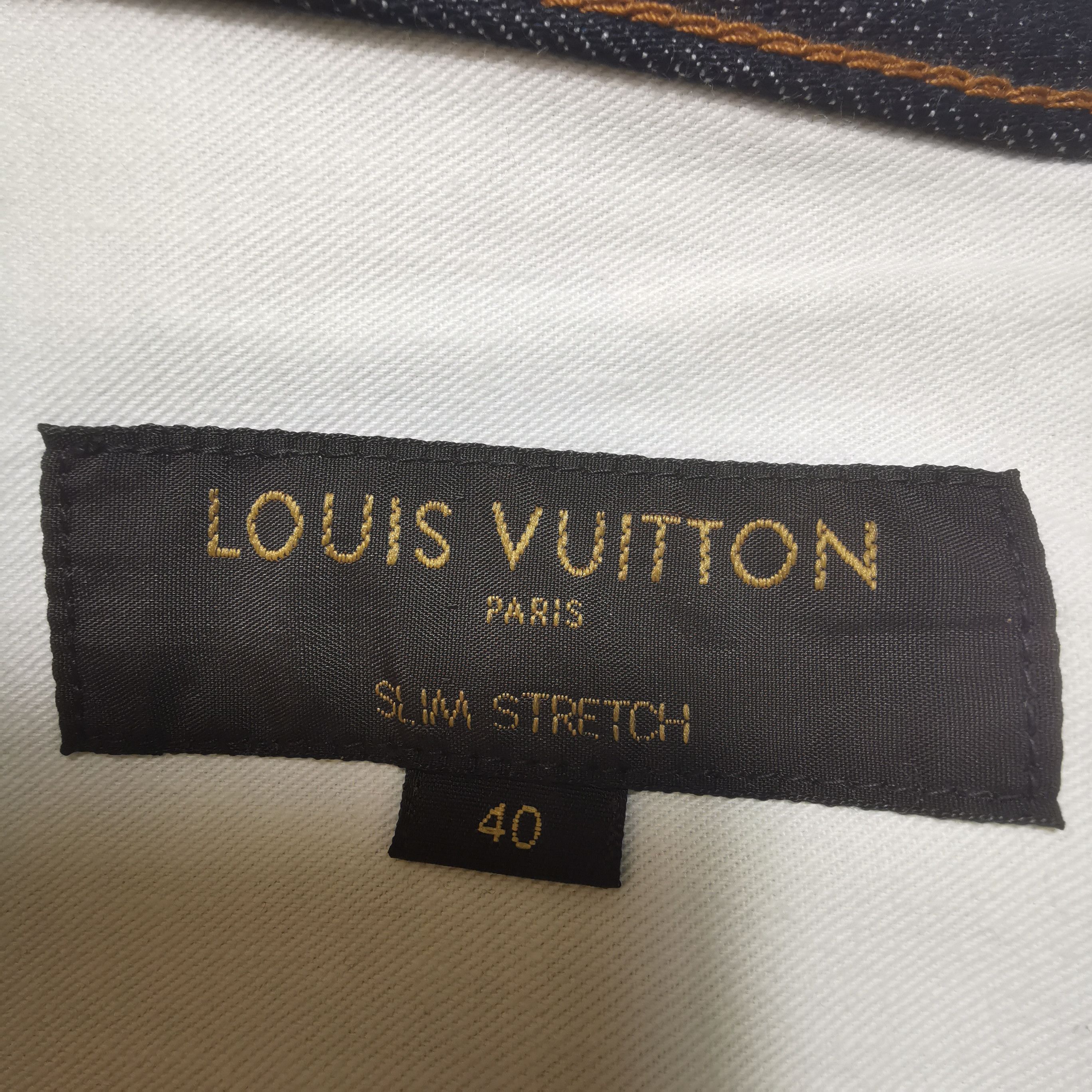 Louis Vuitton Louis Vuitton Slim Stretch Jeans Size 30 Size US 30 / EU 46 - 4 Thumbnail