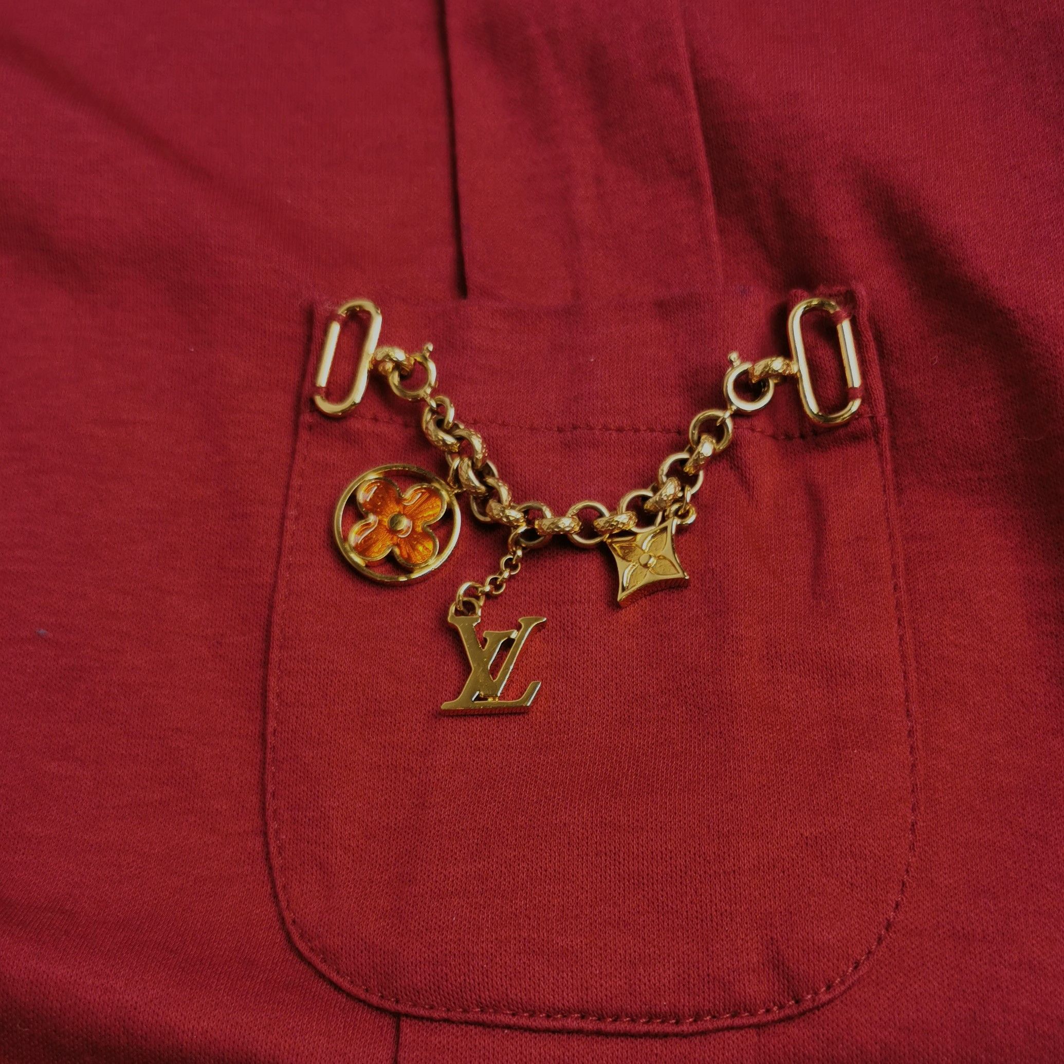 Louis Vuitton Louis Vuitton Chain Charm T-Shirt Size L Size L / US 10 / IT 46 - 3 Thumbnail