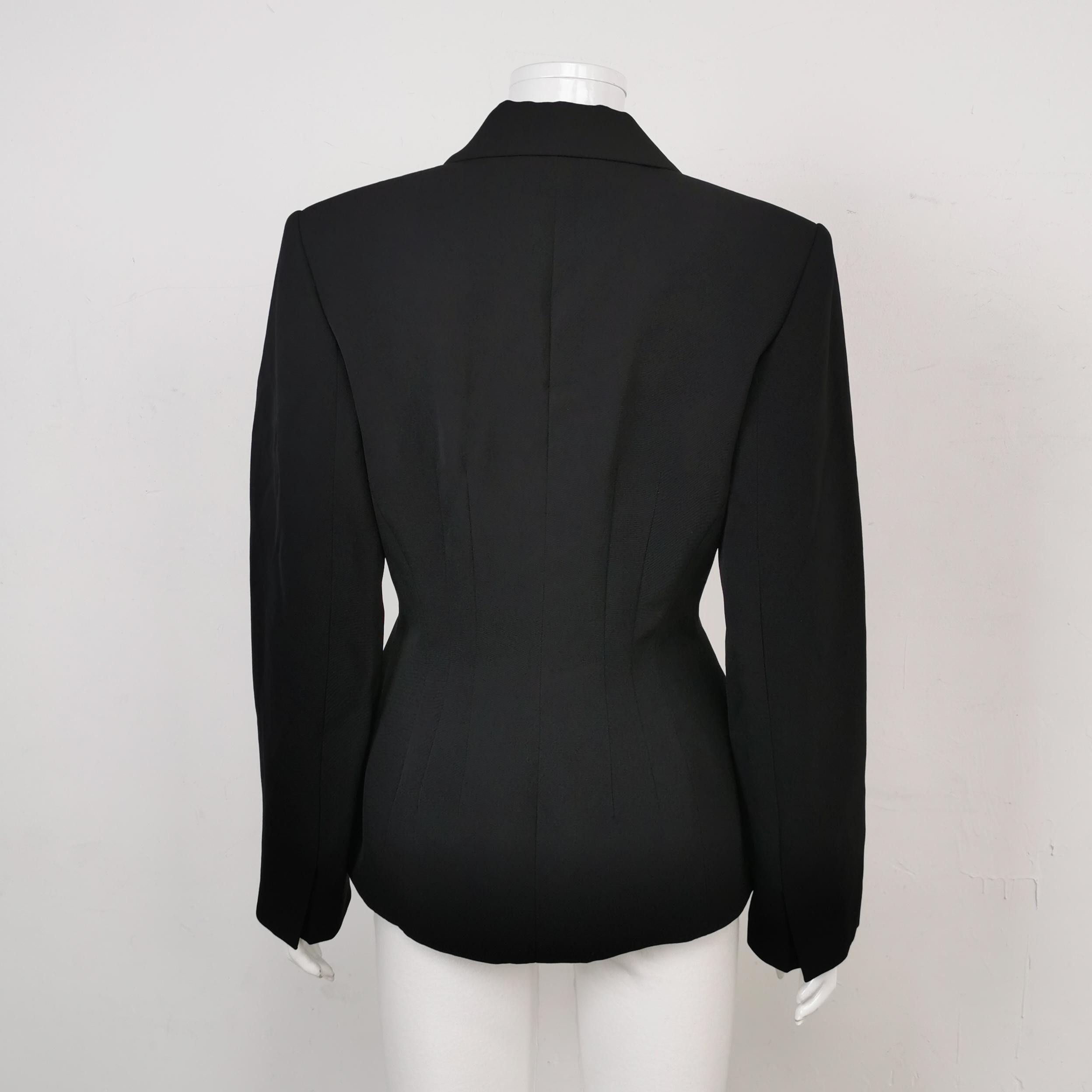 Louis Vuitton Louis Vuitton Monogram Detail Wool Blazer Size 38 Size S / US 4 / IT 40 - 2 Thumbnail