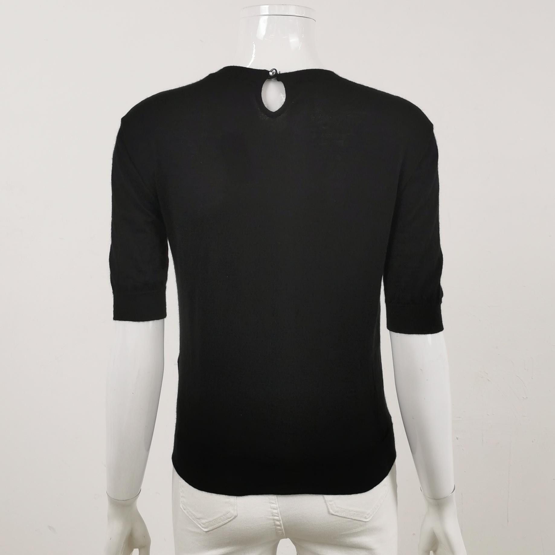 Louis Vuitton Louis Vuitton Logo Cashmere Silk Sweater Size S Size S / US 4 / IT 40 - 2 Thumbnail