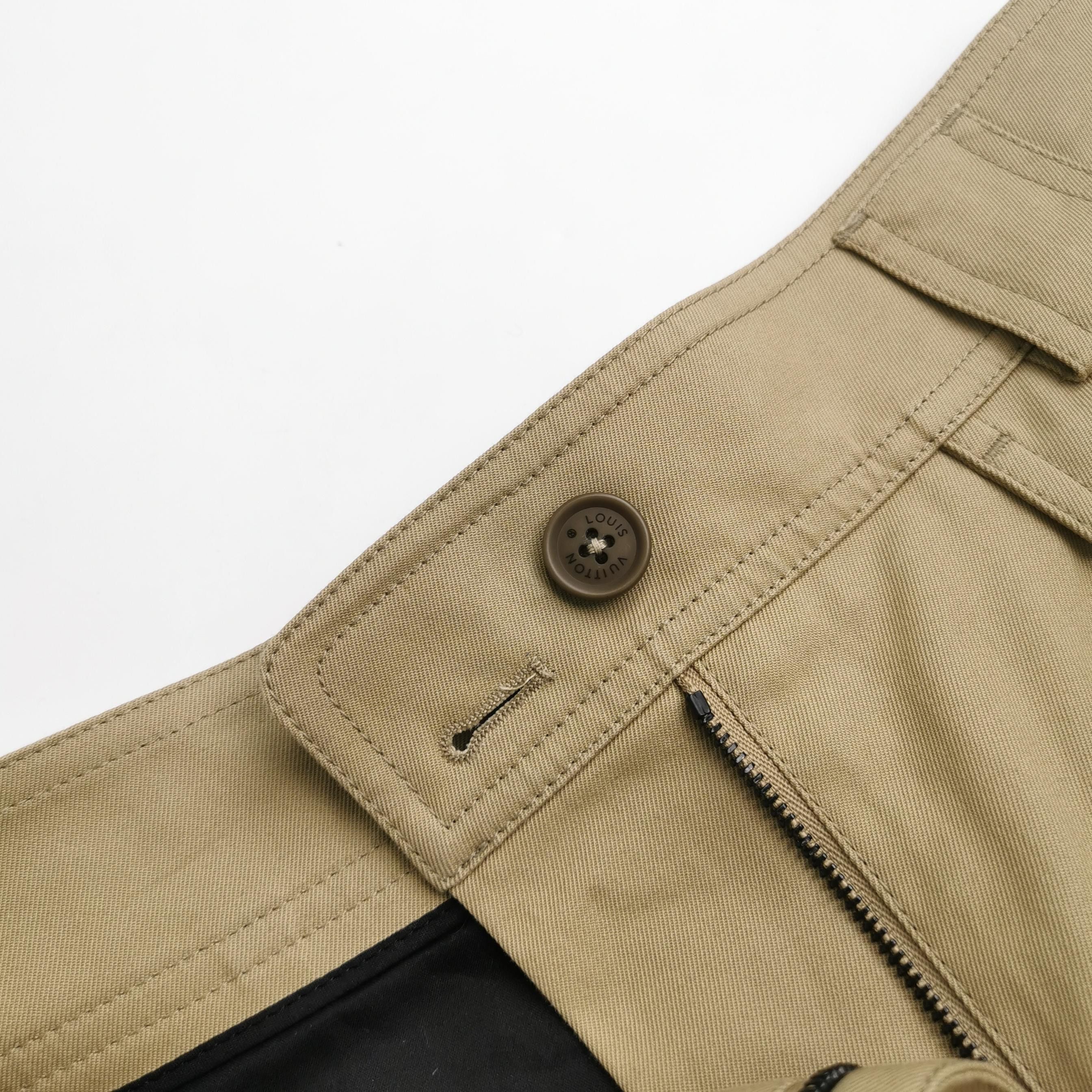 Louis Vuitton Louis Vuitton Cotton Cargo Shorts Size 34 Size 25" / US 0 / IT 36 - 3 Thumbnail