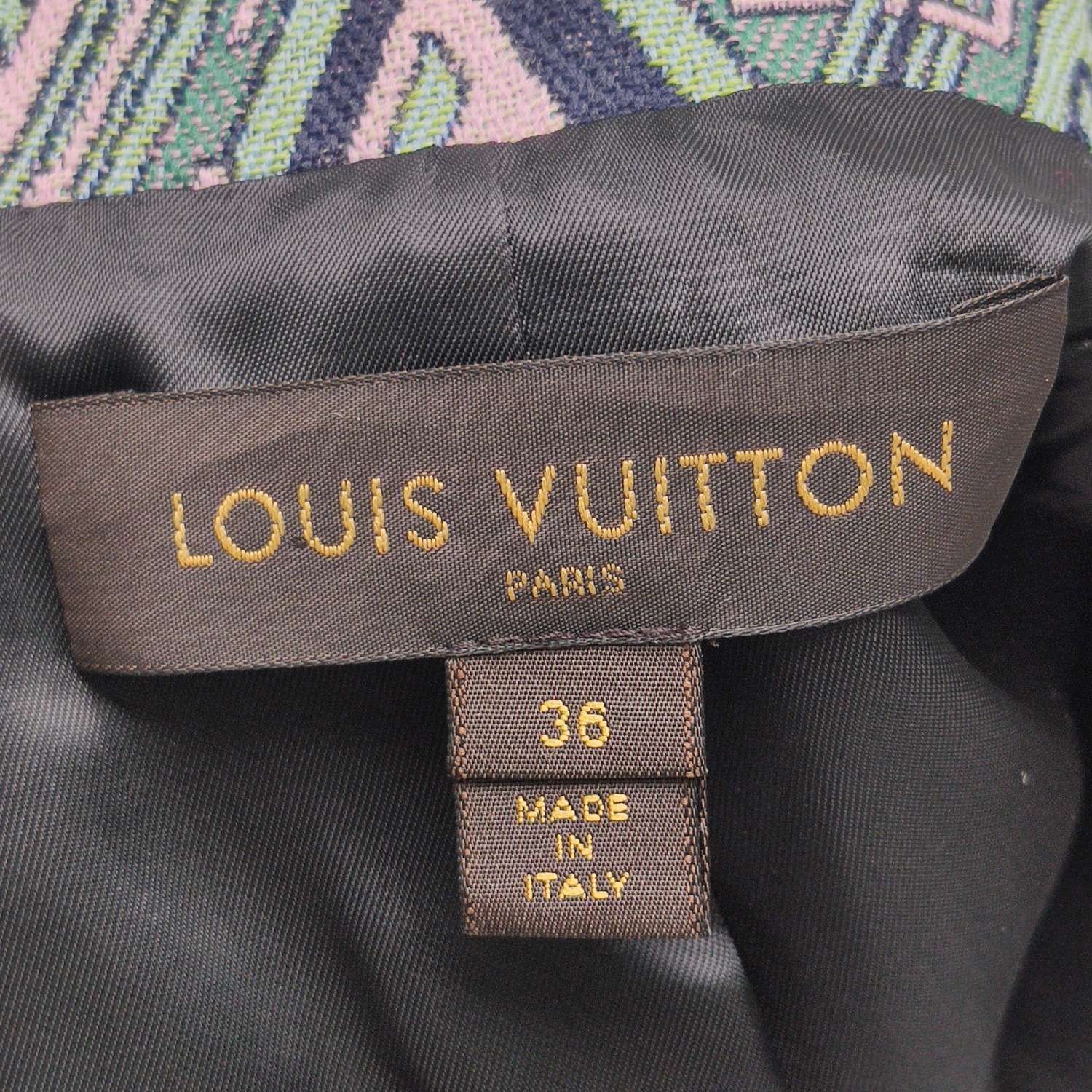 Louis Vuitton Louis Vuitton Monogram Print Blazer Size 36 Size XS / US 0-2 / IT 36-38 - 5 Thumbnail