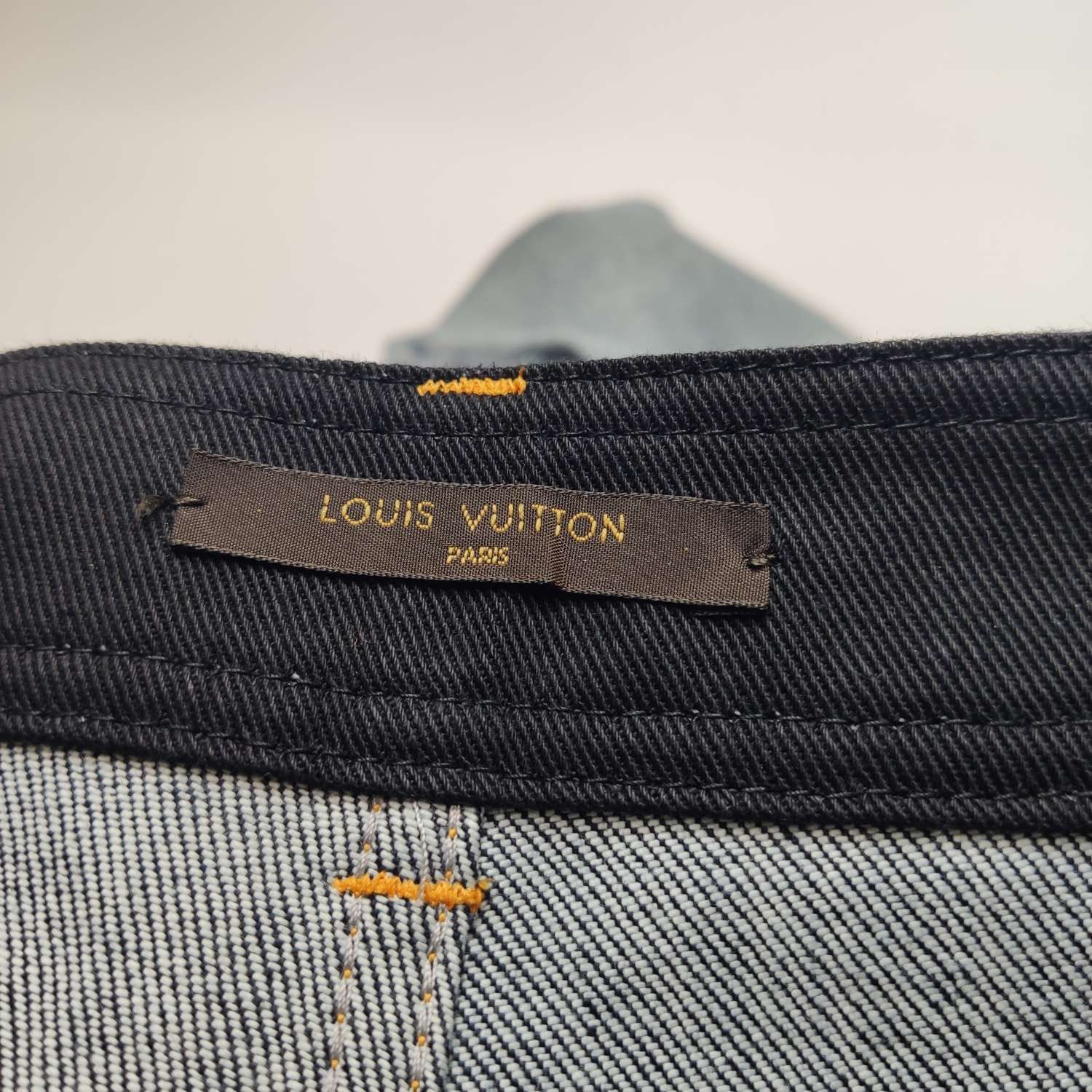Louis Vuitton Louis Vuitton Metallic Cotton Pants Size 38 Size 27" / US 4 / IT 40 - 4 Thumbnail
