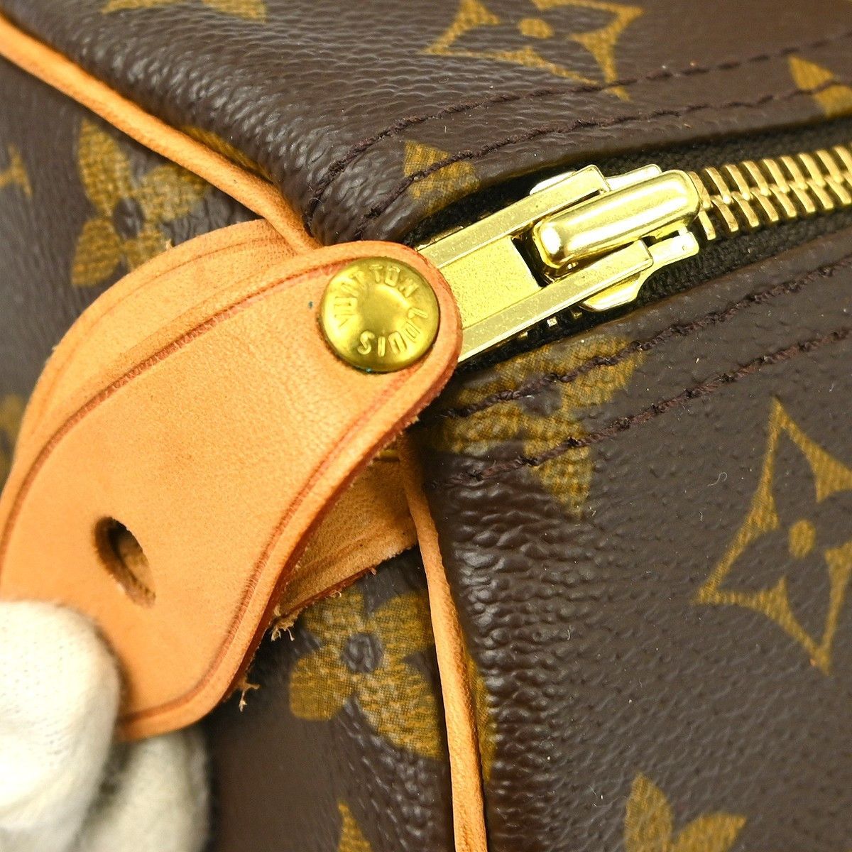 Louis Vuitton Louis Vuitton Speedy Handbag Monogram Canvas Size ONE SIZE - 9 Thumbnail