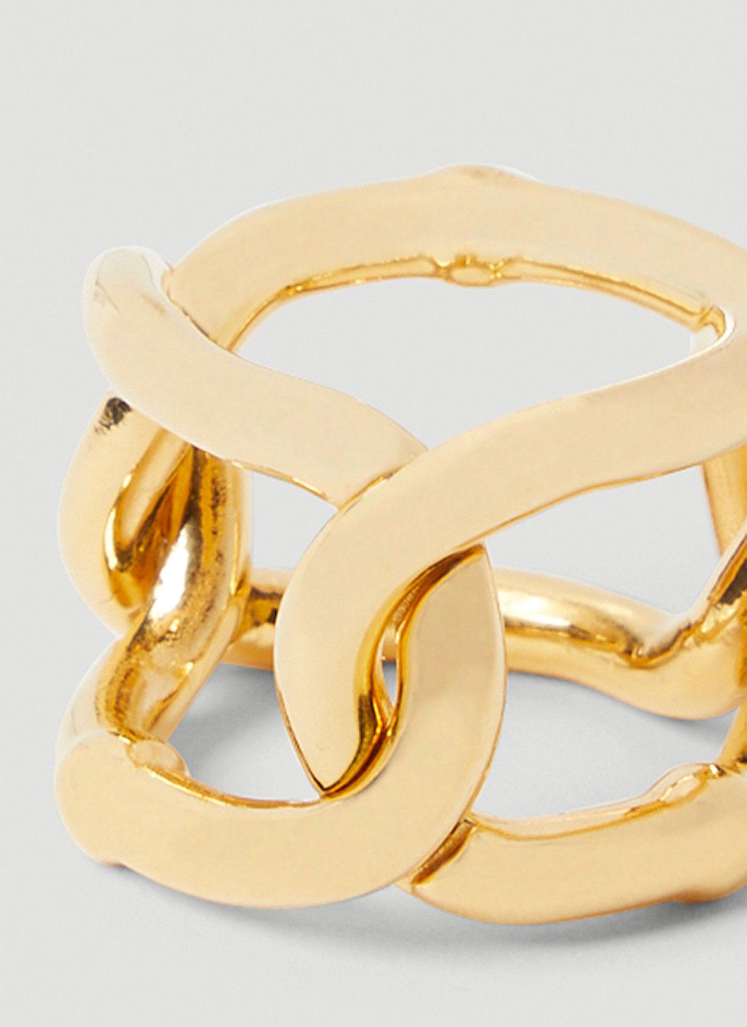Bottega Veneta Chain Link Ring Size ONE SIZE - 3 Thumbnail