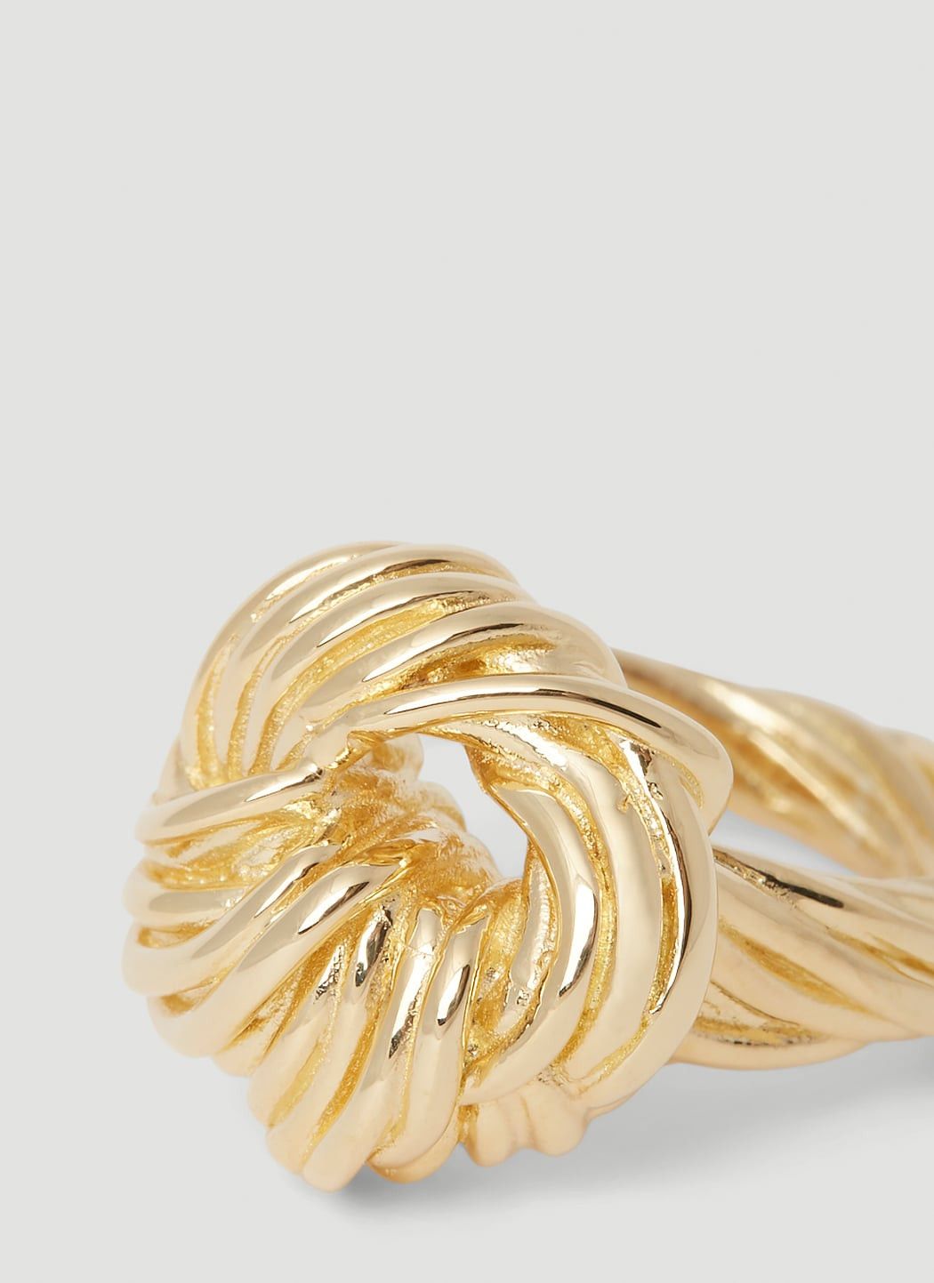 Bottega Veneta Twisted Knot Ring Size ONE SIZE - 3 Thumbnail