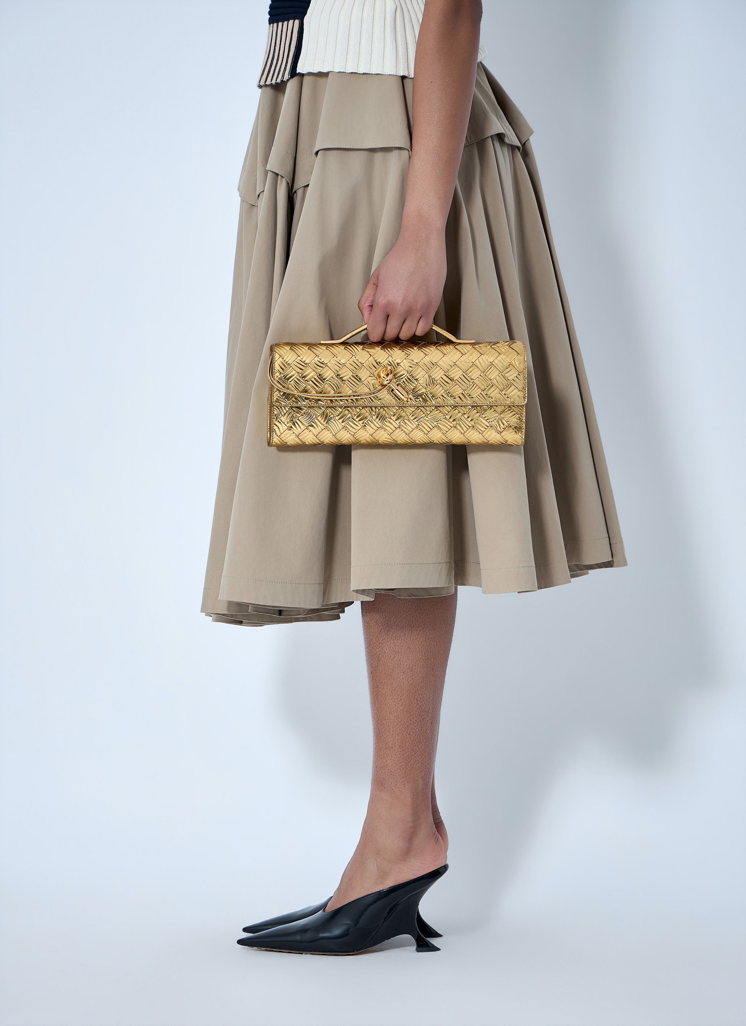 Bottega Veneta Andiamo Long Clutch Bag Size ONE SIZE - 2 Thumbnail