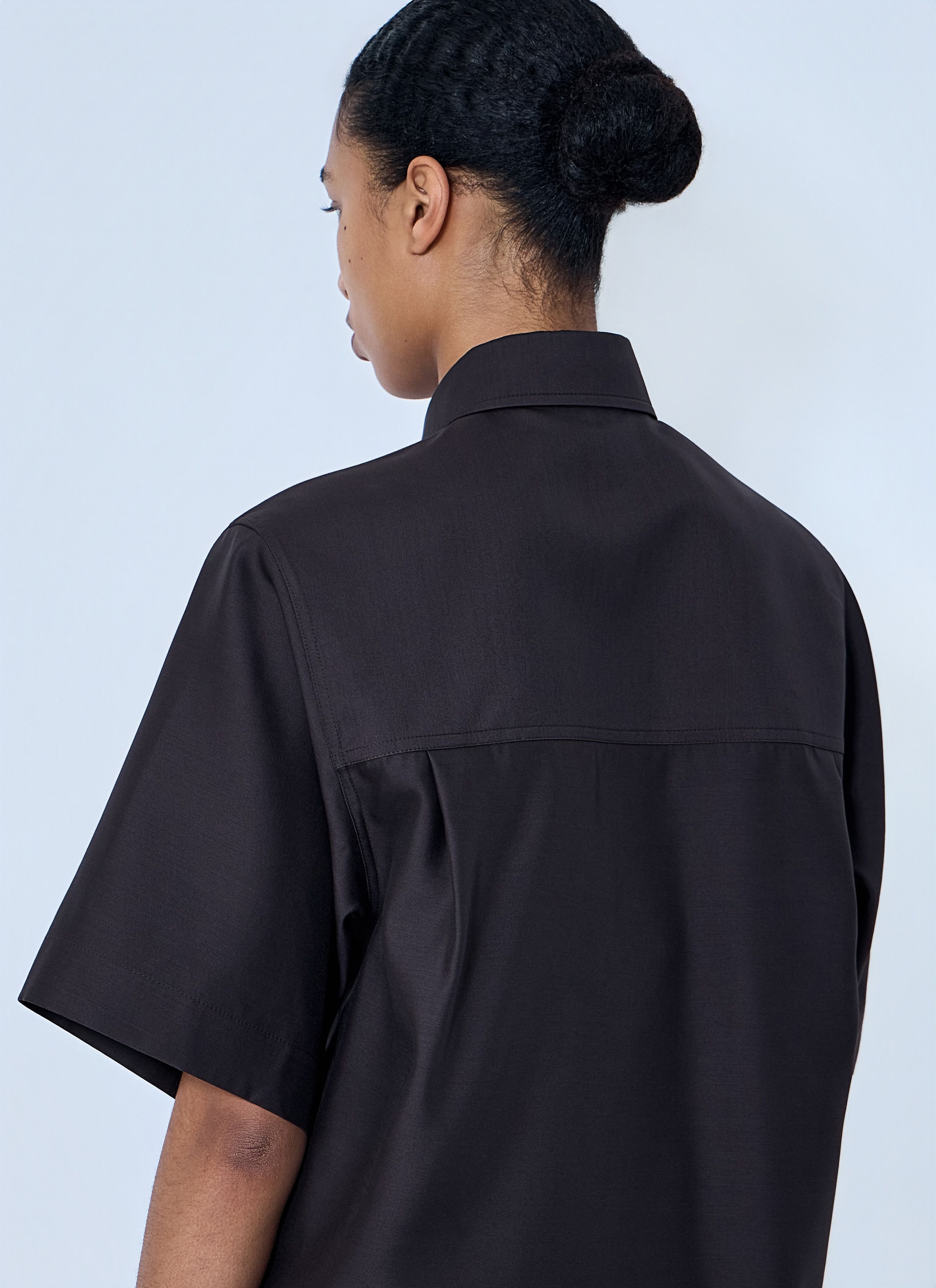 Bottega Veneta Wool and Silk Toile Shirt Size M / US 6-8 / IT 42-44 - 6 Thumbnail
