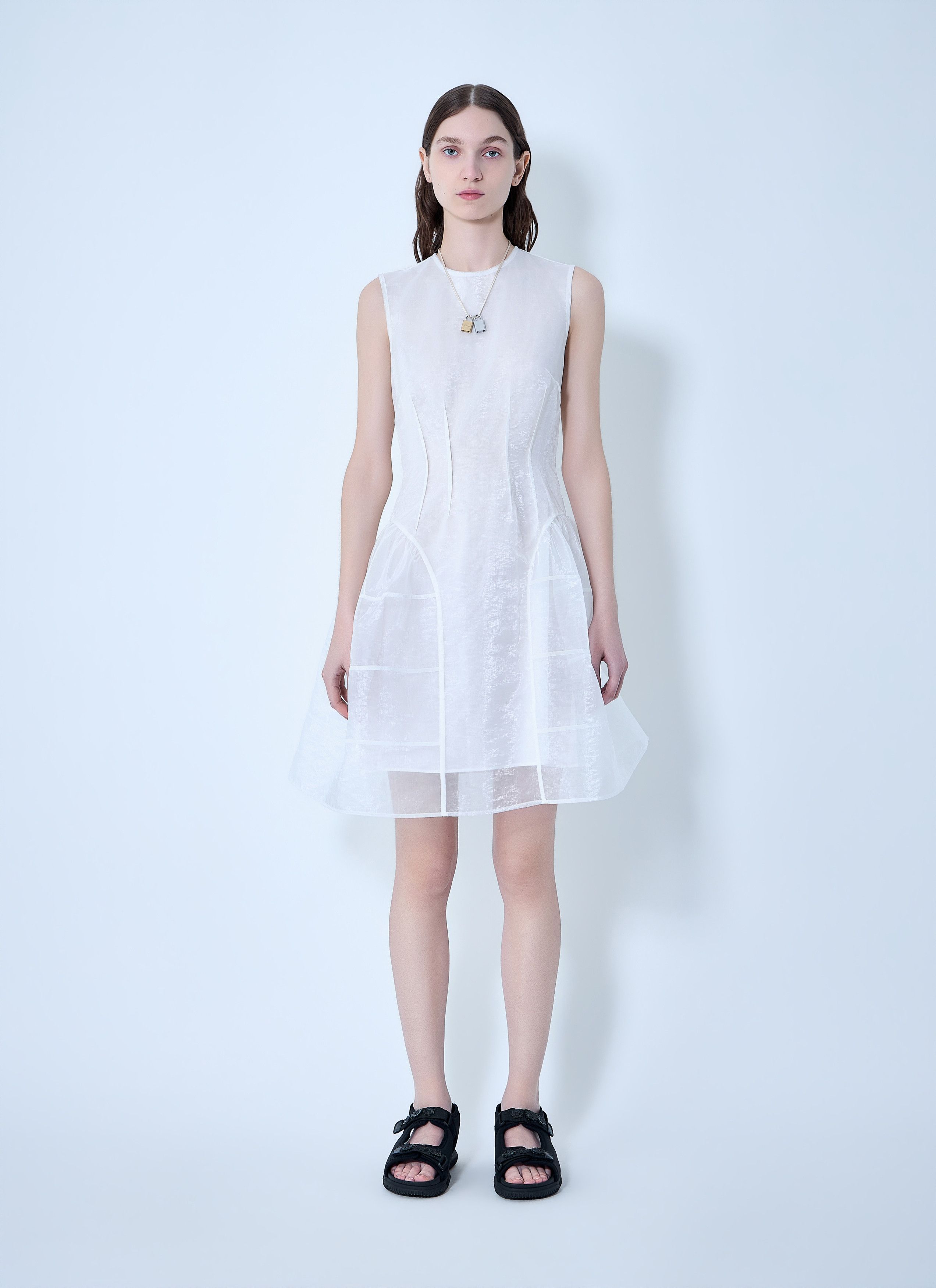 Cecilie Bahnsen Claudie Fitted Dress Size S / US 4 / IT 40 - 2 Thumbnail