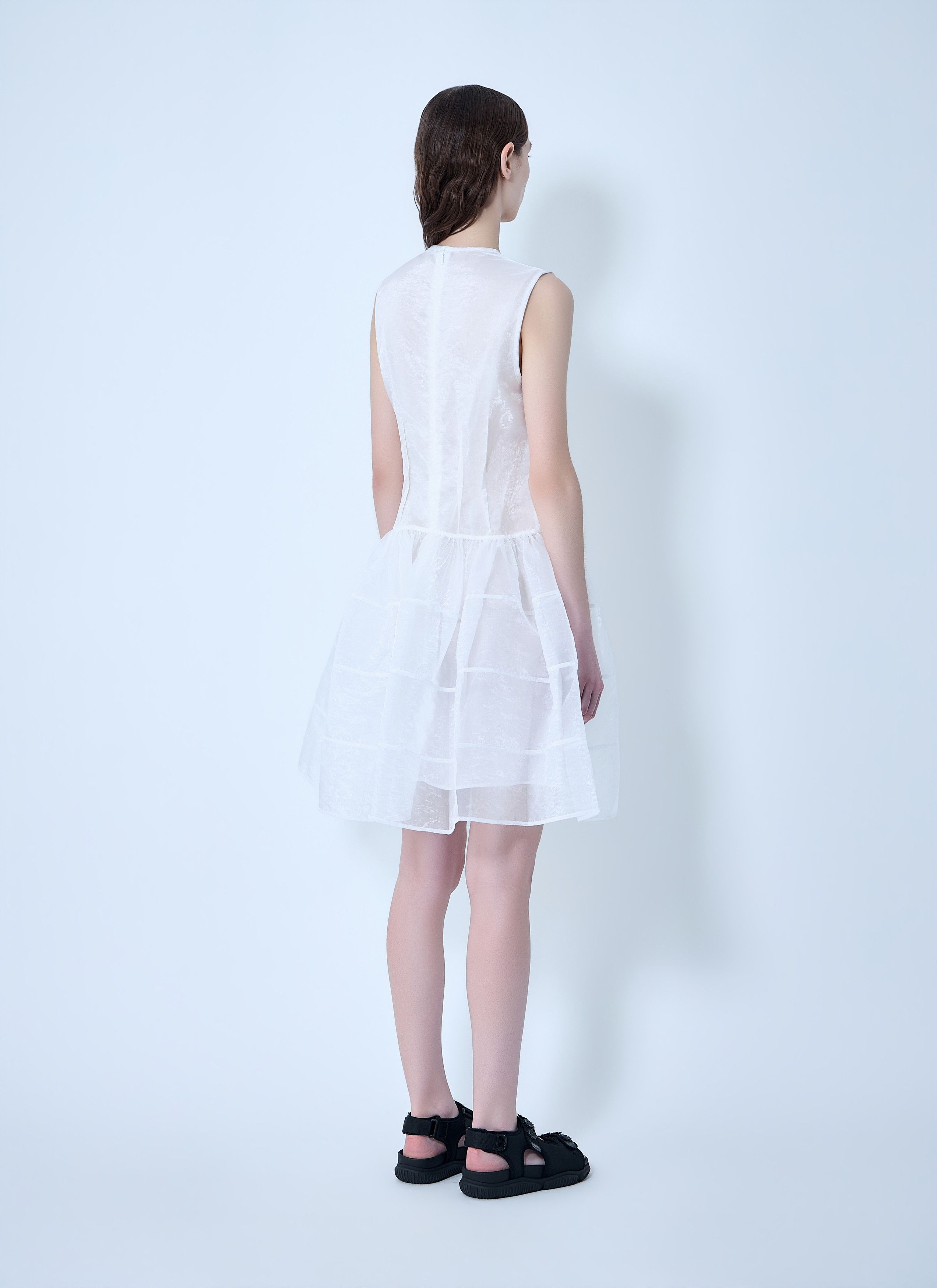 Cecilie Bahnsen Claudie Fitted Dress Size S / US 4 / IT 40 - 4 Thumbnail