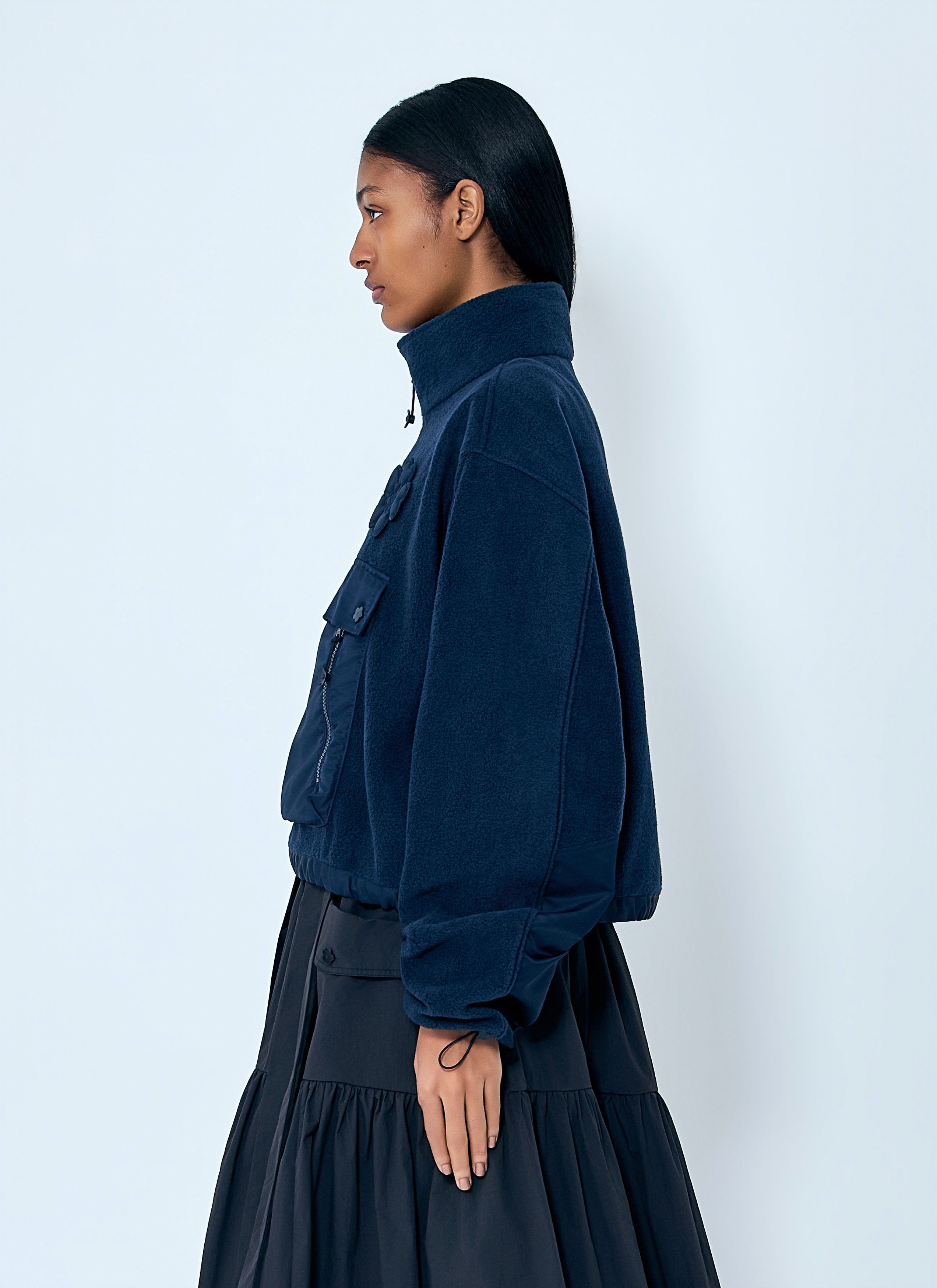 Cecilie Bahnsen High-Neck Fleece Pullover Size S / US 4 / IT 40 - 3 Thumbnail