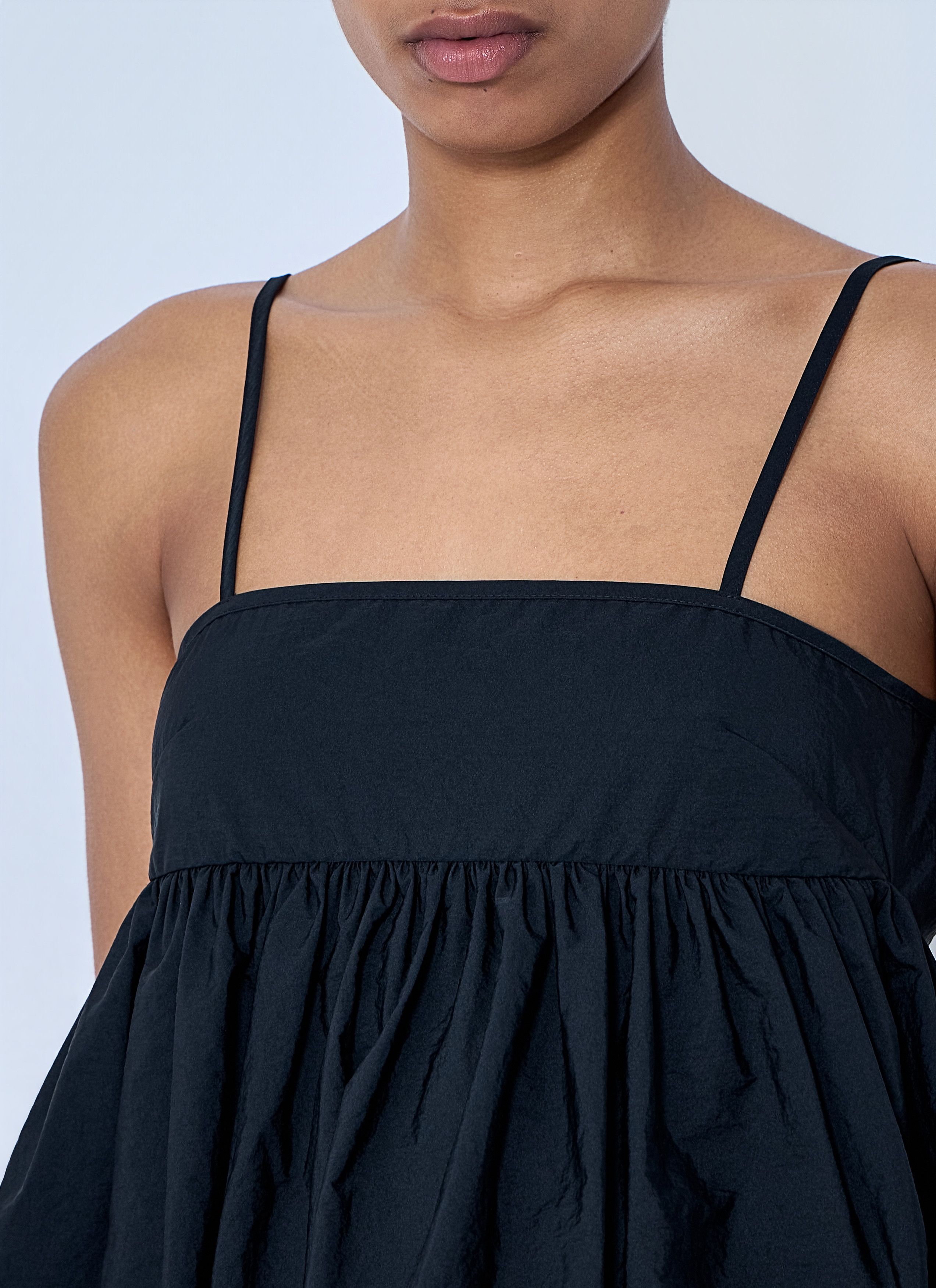 Cecilie Bahnsen CBselena Embroidered Taffeta Top Size M / US 6-8 / IT 42-44 - 5 Thumbnail