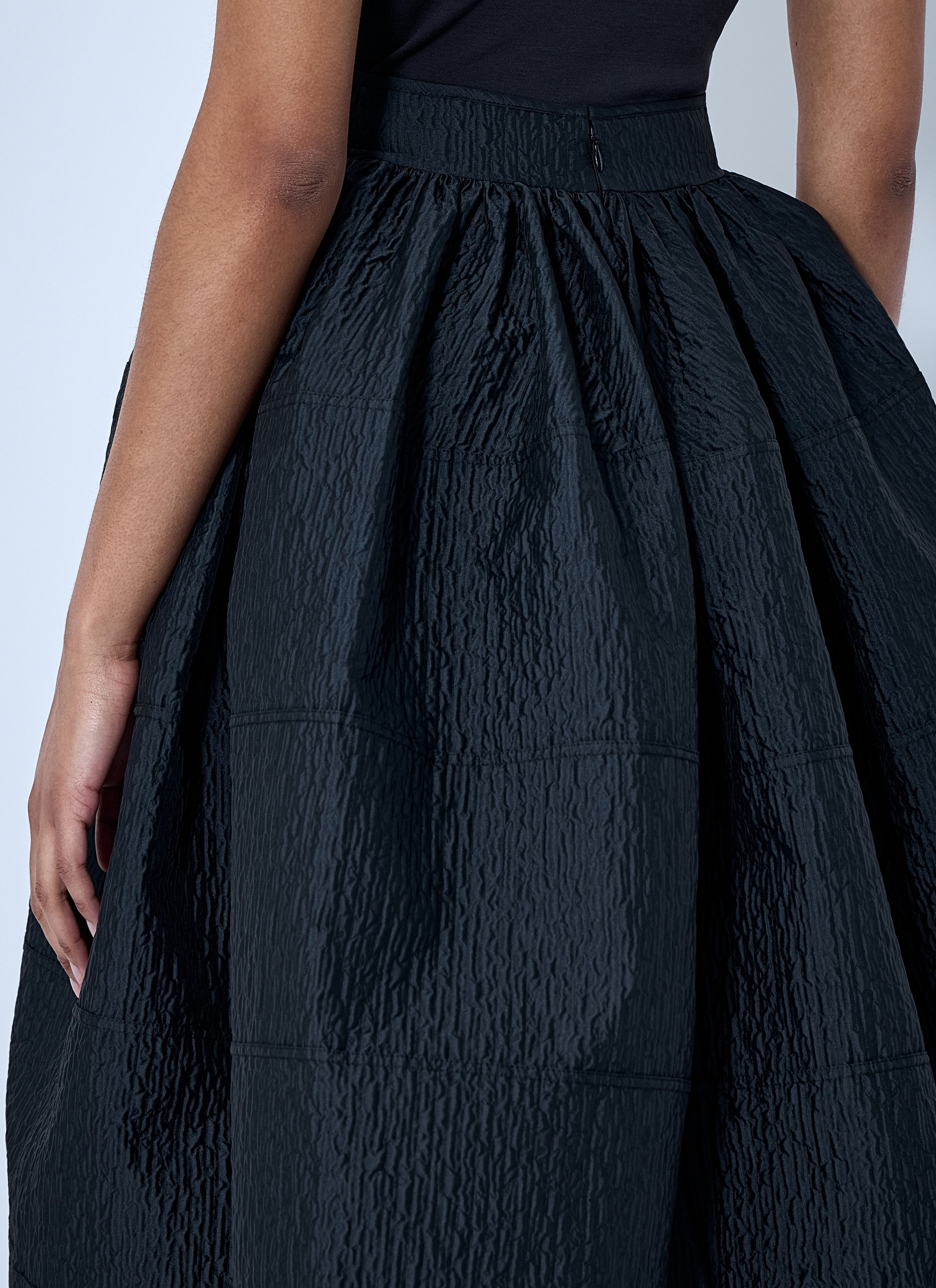 Cecilie Bahnsen CBdaphne Skirt Stria Matelasse Size 28" / US 6 / IT 42 - 6 Thumbnail