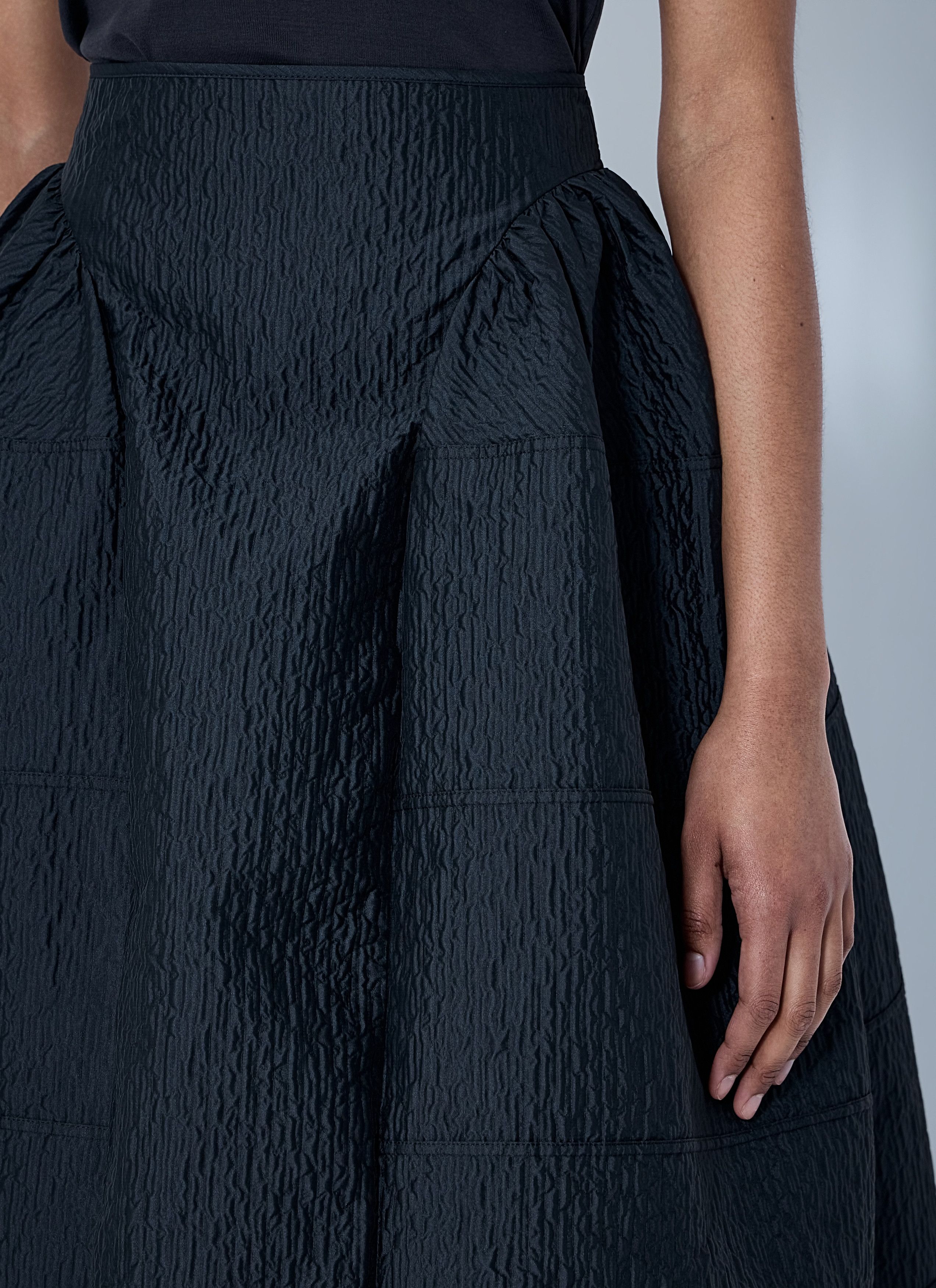 Cecilie Bahnsen CBdaphne Skirt Stria Matelasse Size 30" / US 8 / IT 44 - 5 Thumbnail