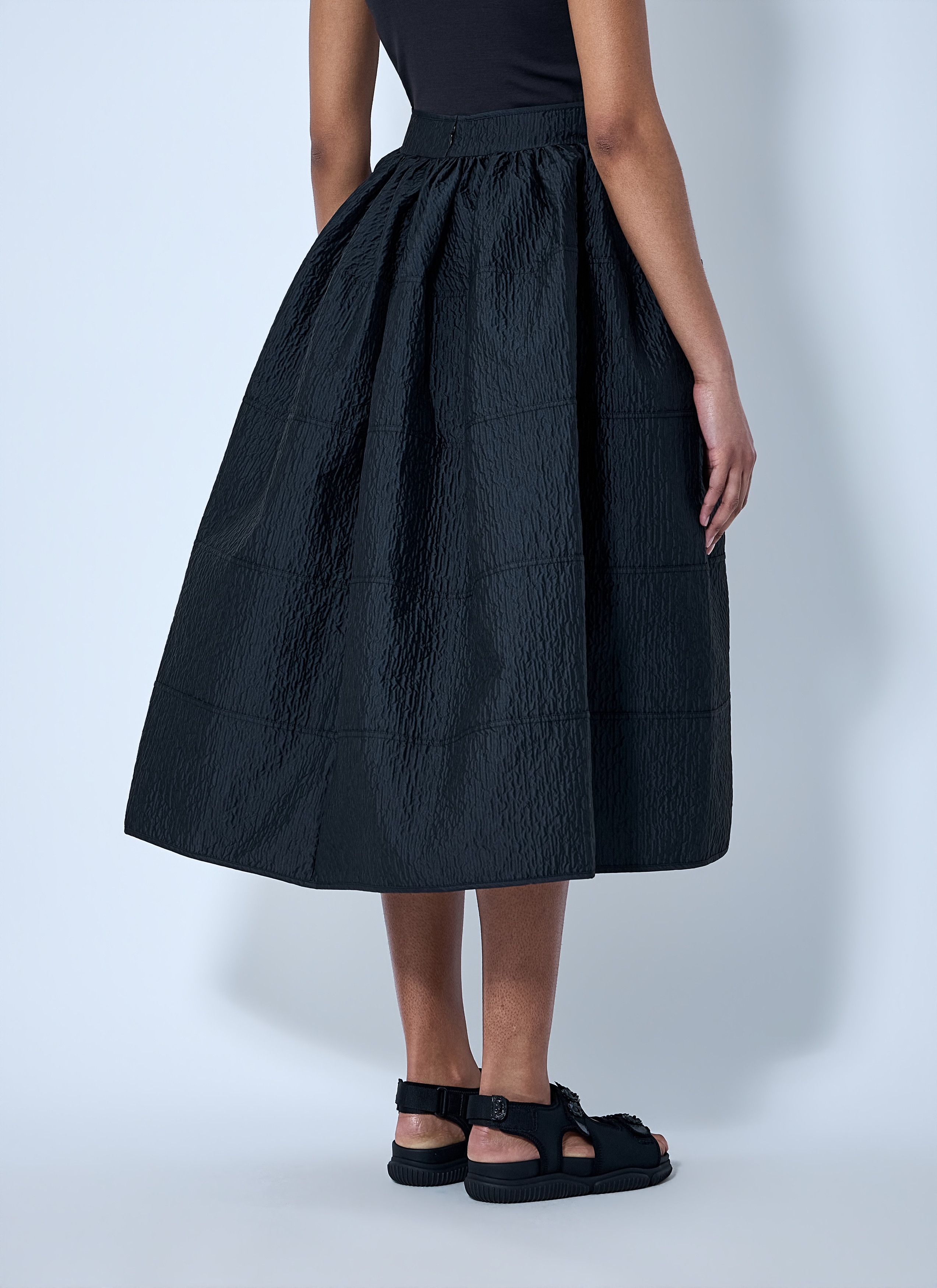 Cecilie Bahnsen CBdaphne Skirt Stria Matelasse Size 30" / US 8 / IT 44 - 4 Thumbnail